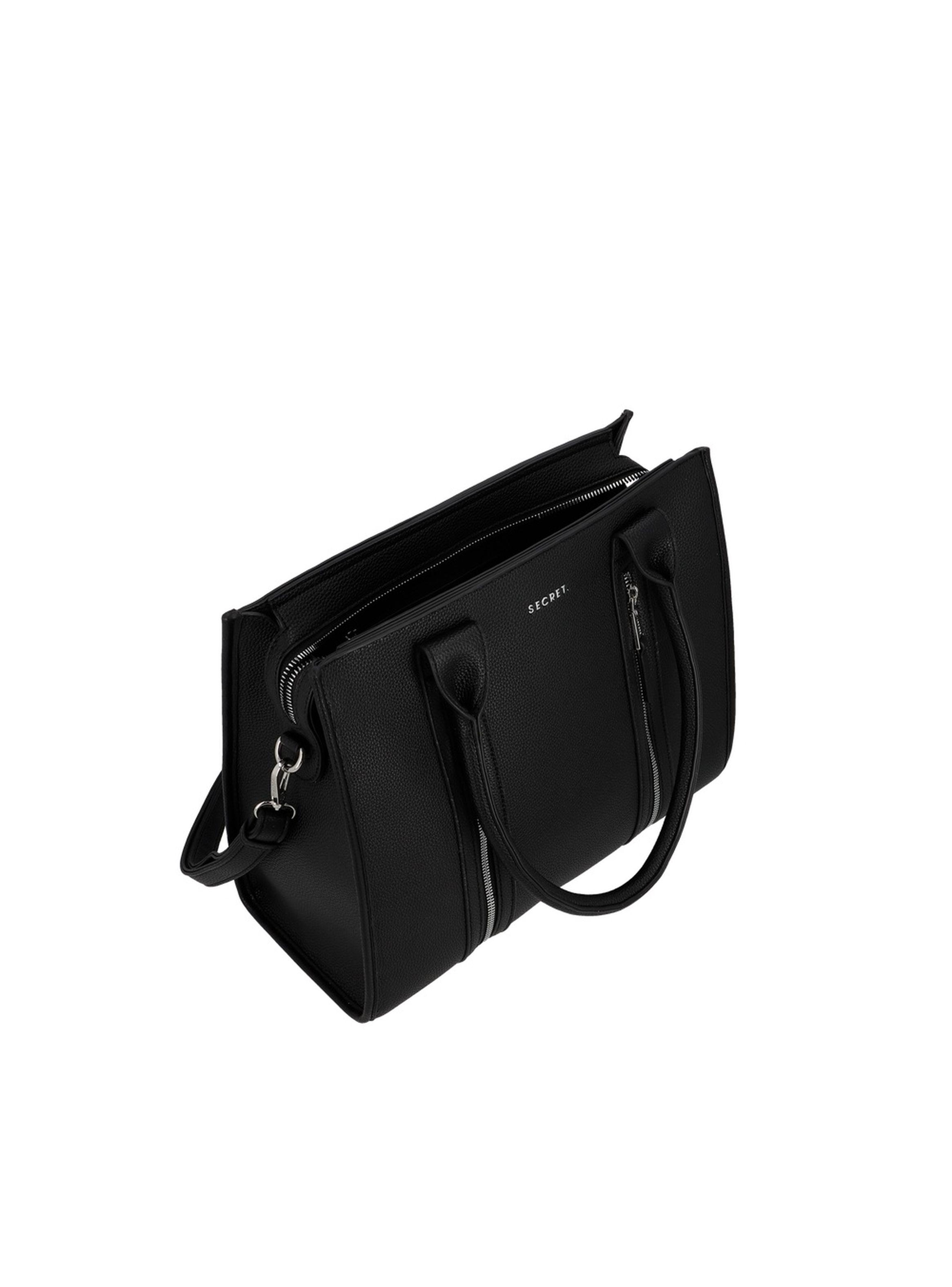 Cartera de hombro Secret Malta ST6 L Negro-3