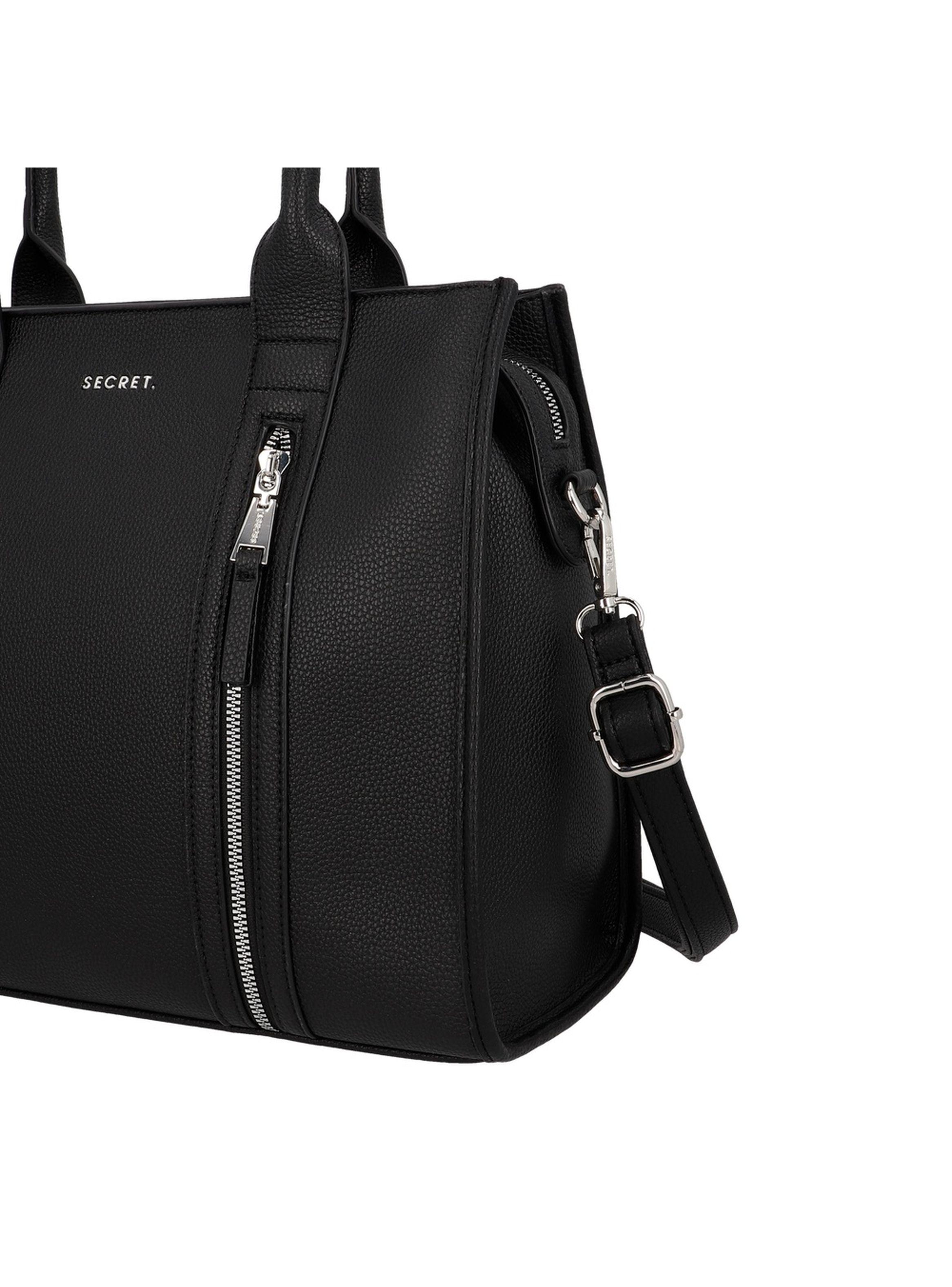 Cartera de hombro Secret Malta ST6 L Negro-4