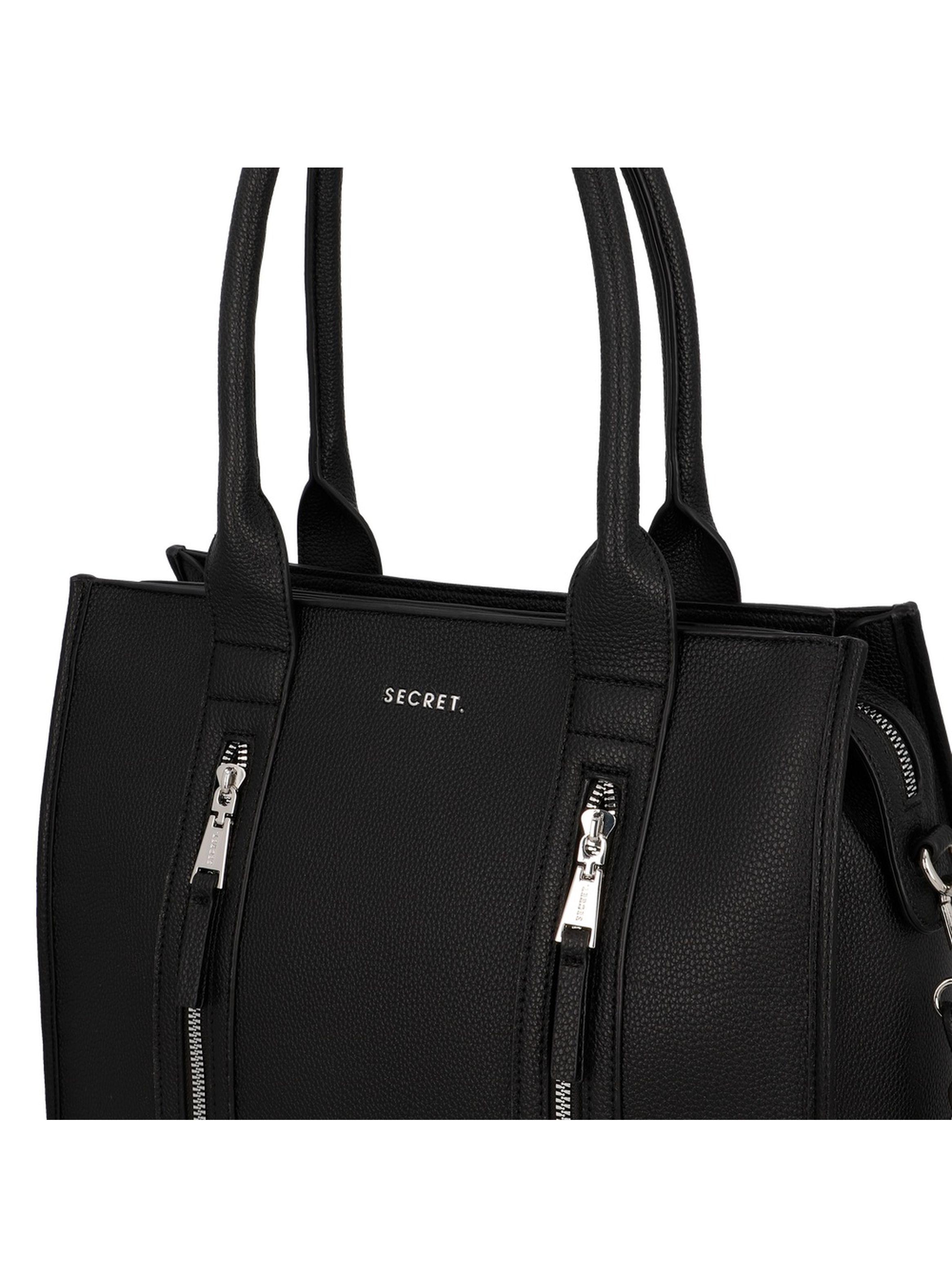 Cartera de hombro Secret Malta ST6 L Negro-5