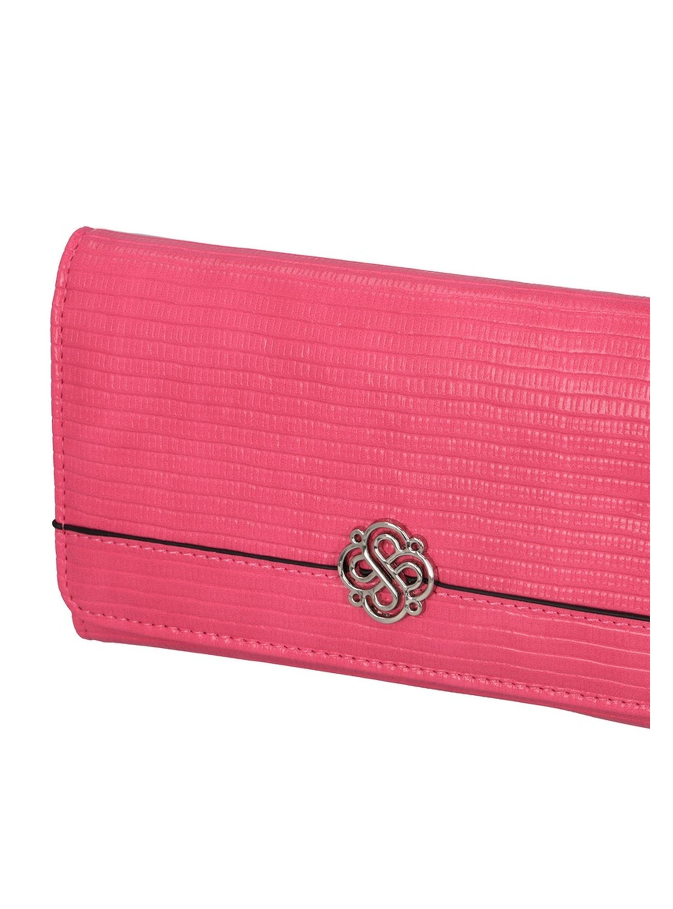 Billetera Secret Viena SS25 L Fucsia-4