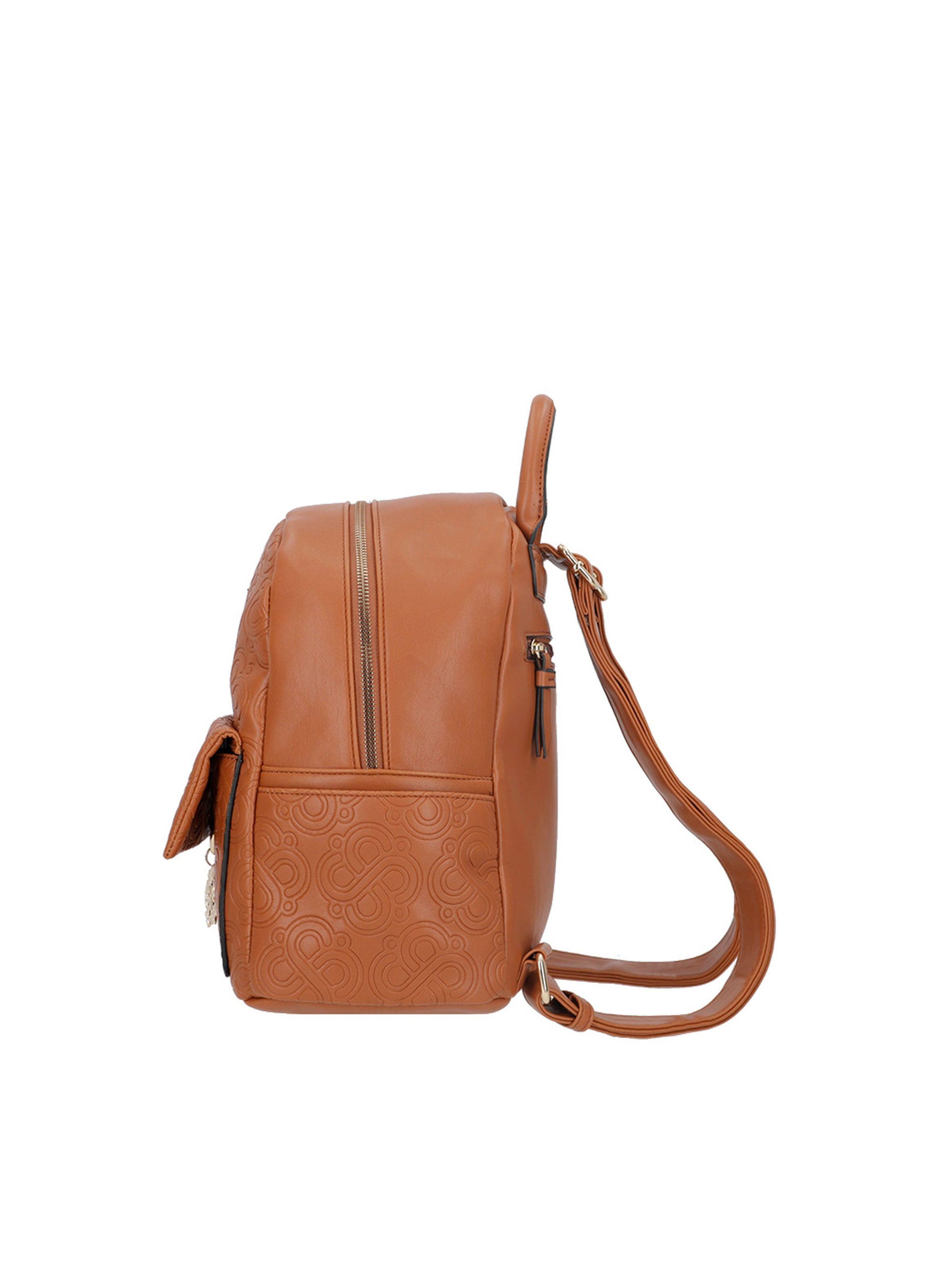 Mochila Secret Londres FW24 Café M-4