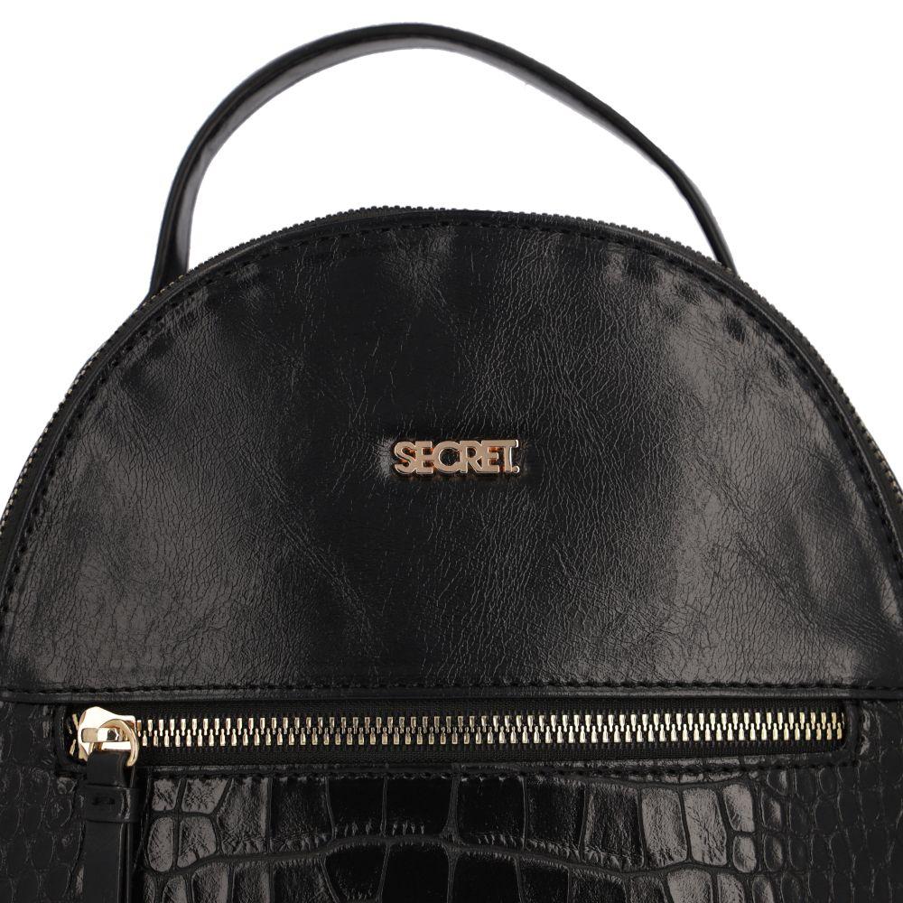 Mochila Ginebra Casual Negro Secret M-15