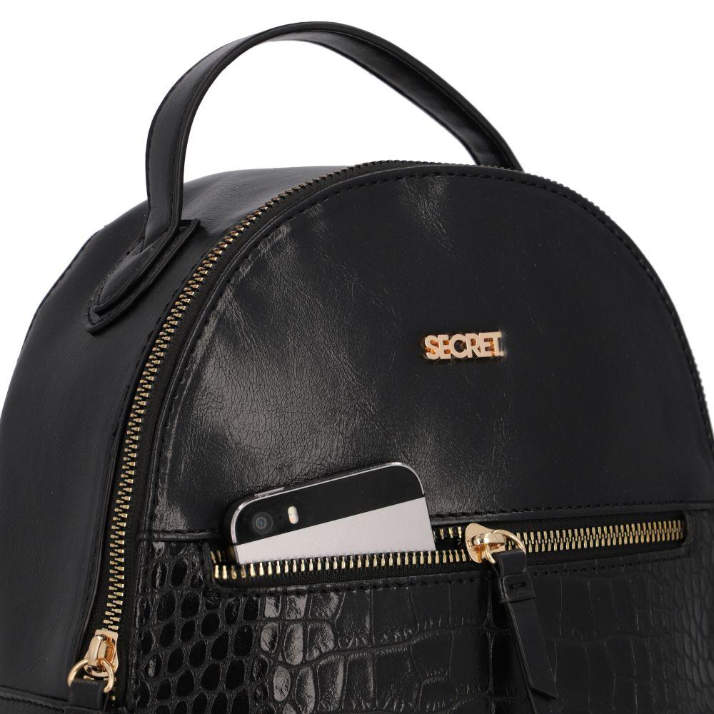 Mochila Ginebra Casual Negro Secret M-16