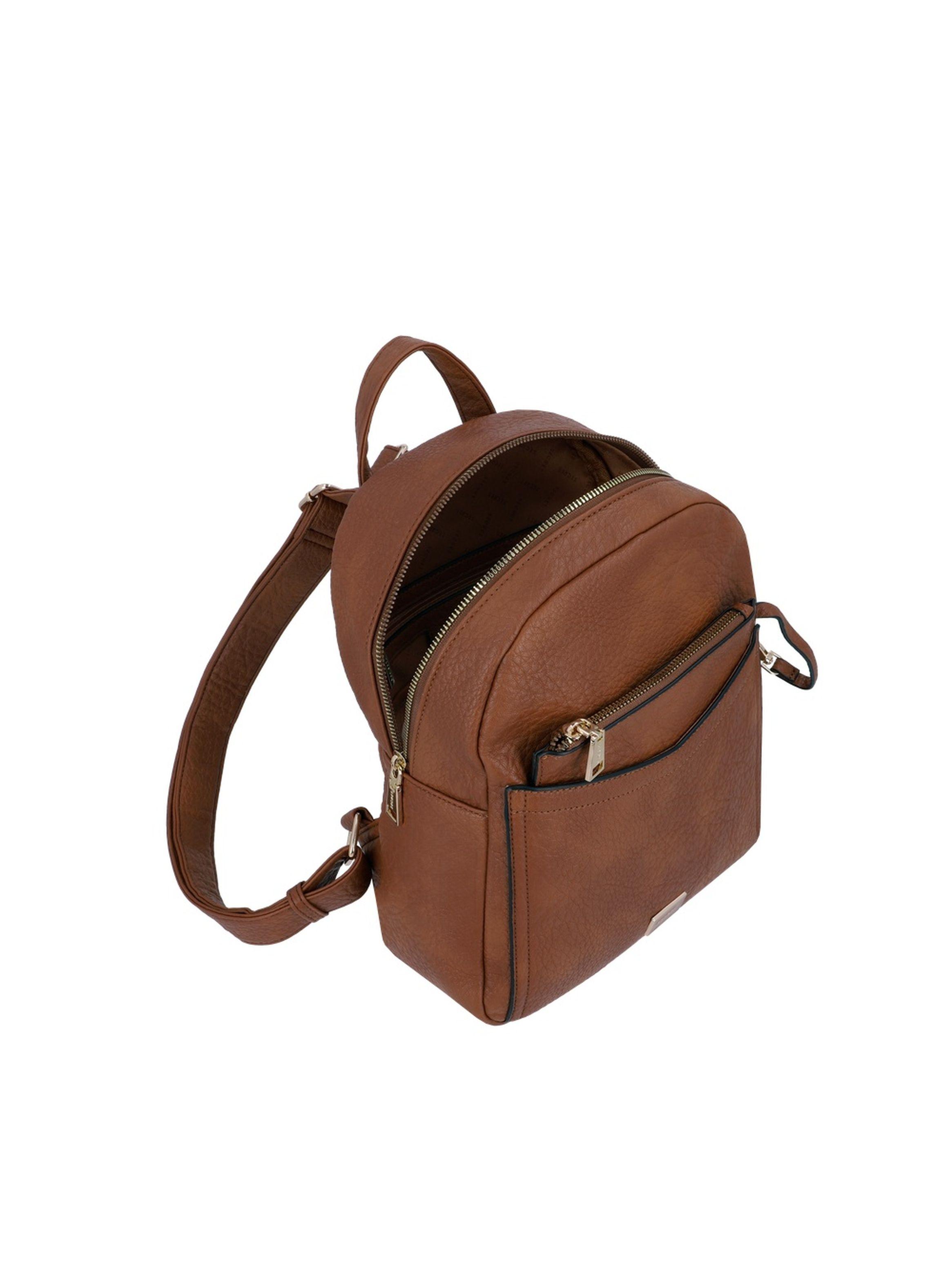 Mochila Secret Edessa ST6 M Café-3