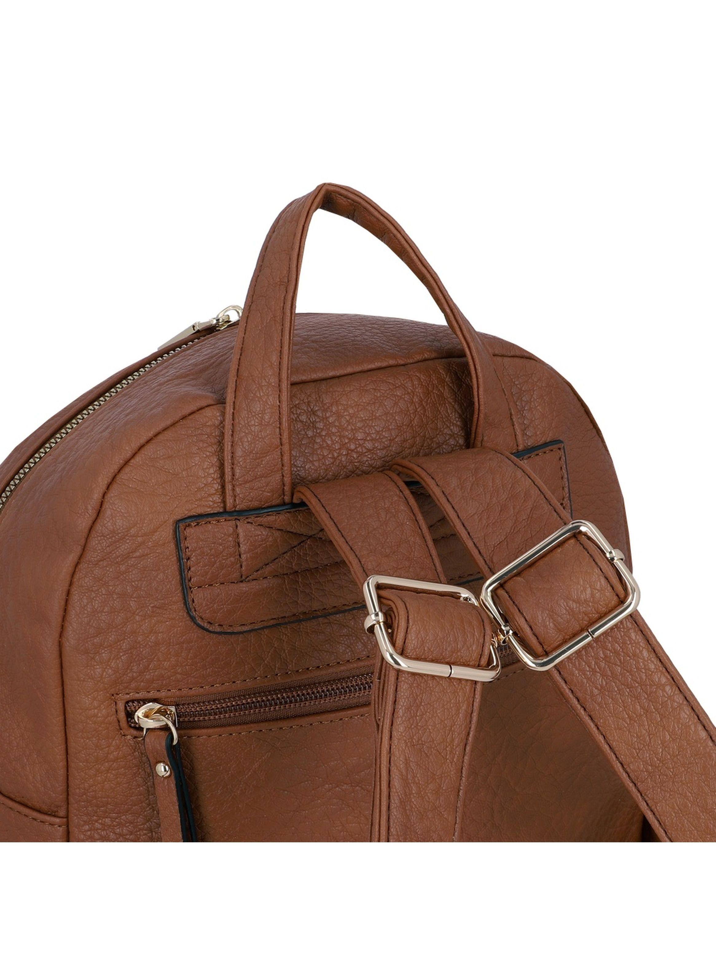 Mochila Secret Edessa ST6 M Café-4