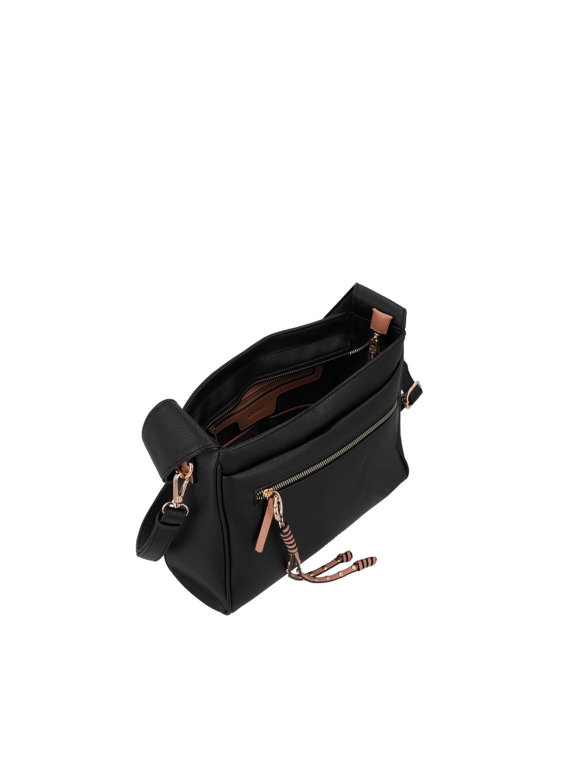 Cartera de hombro Secret Lucca ST6 L Negro-3