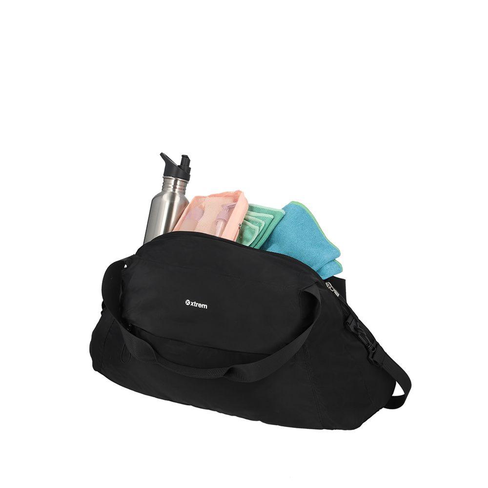 Bolso Deportivo Jogging Negro Mediano-5