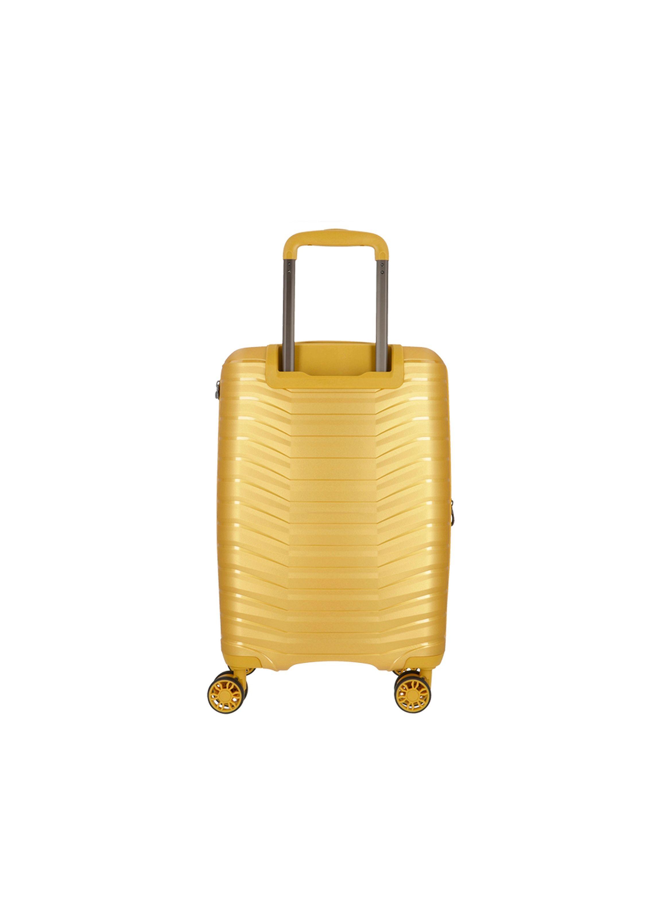 Maleta de Cabina Saxoline Titanium Dorado-2