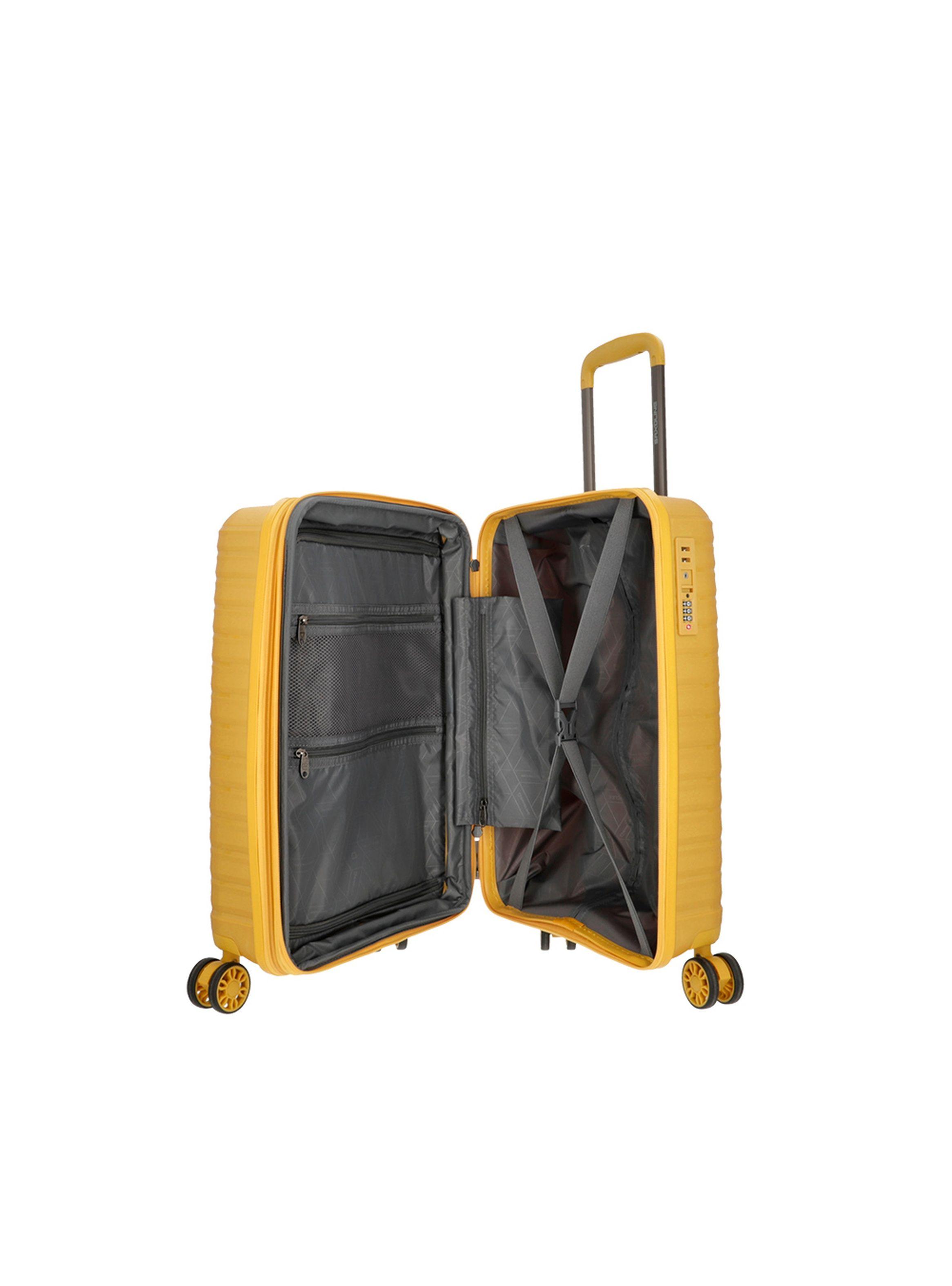 Maleta de Cabina Saxoline Titanium Dorado-3