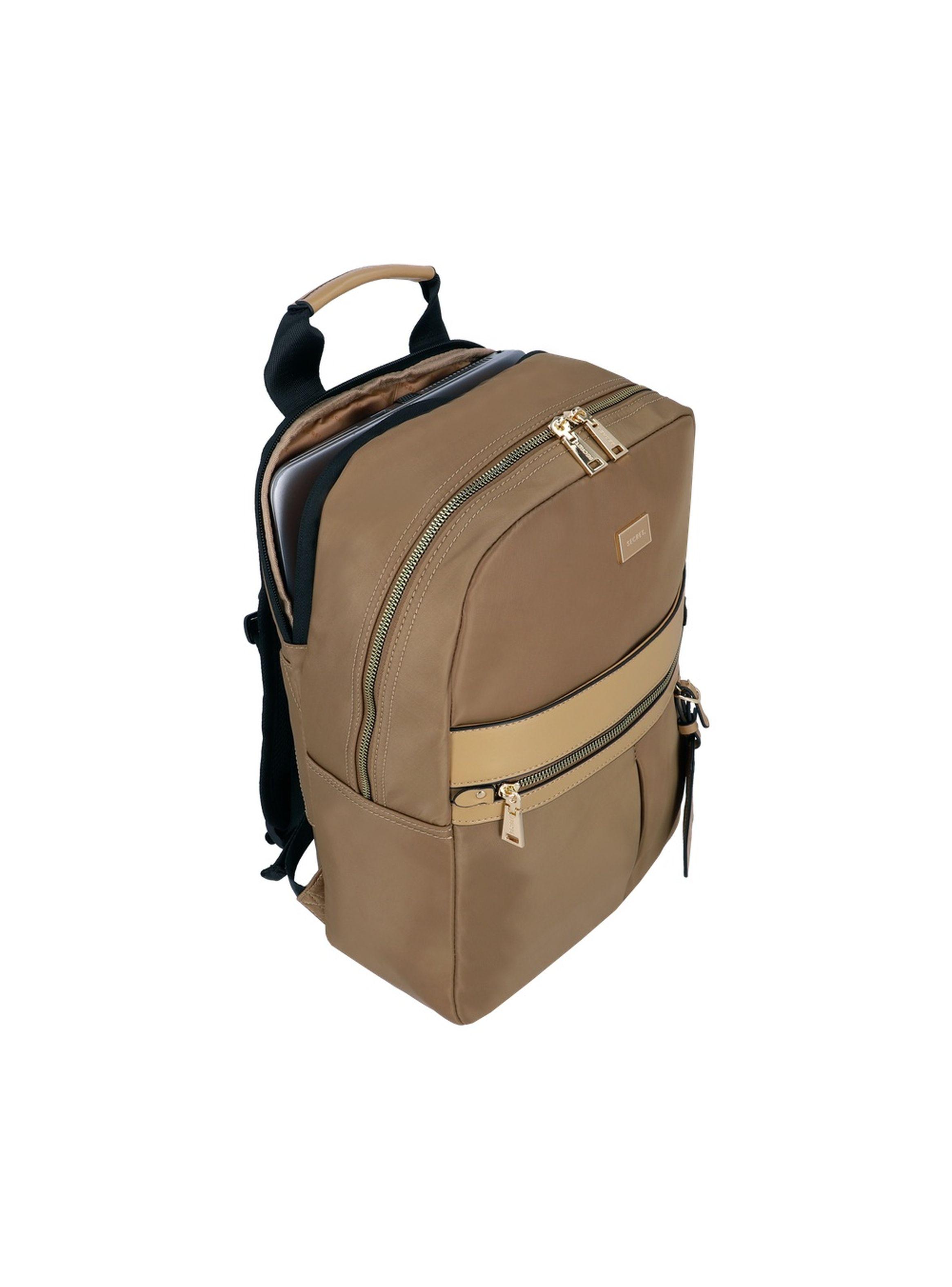 Mochila Notebook Secret Lucerna ST6 Café 14"-3