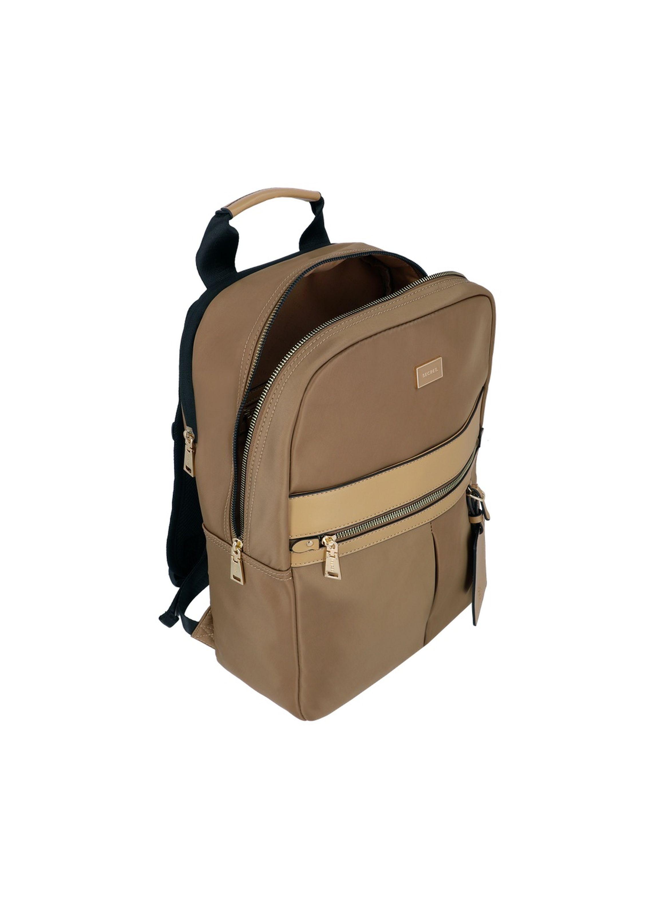 Mochila Notebook Secret Lucerna ST6 Café 14"-4