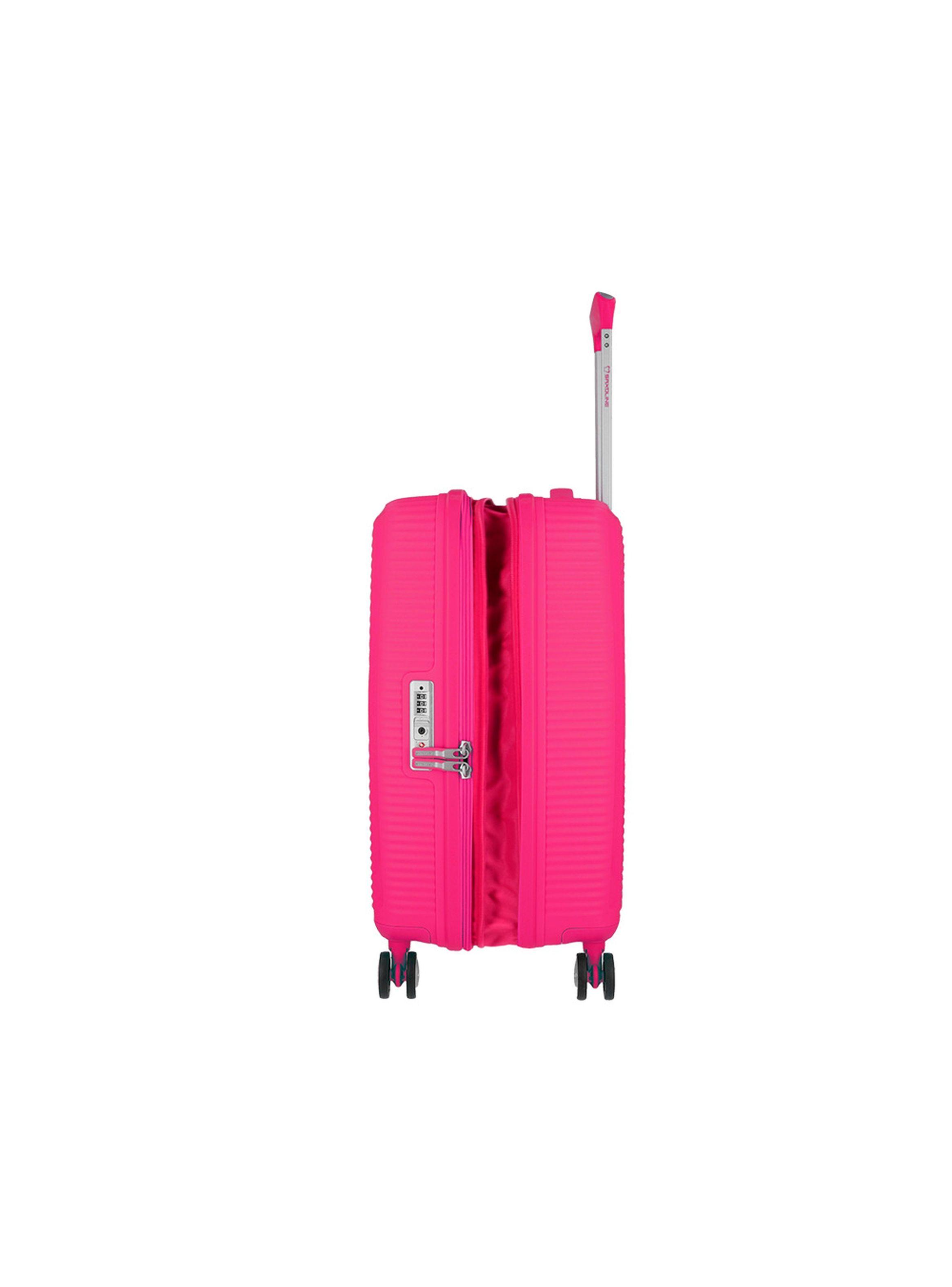 Maleta de Cabina Expandible Saxoline Disco Rosado-5
