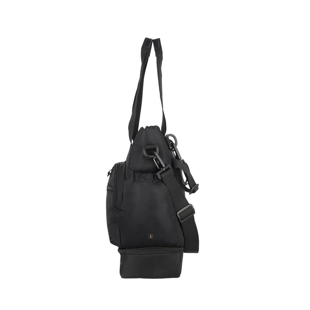 Bolso maternal Parentpack con mudador negro-4