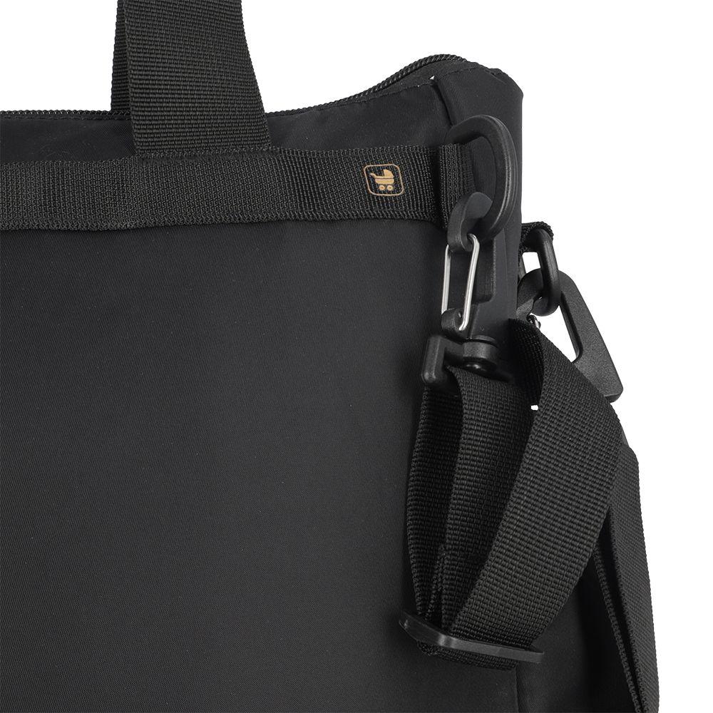 Bolso maternal Parentpack con mudador negro-16