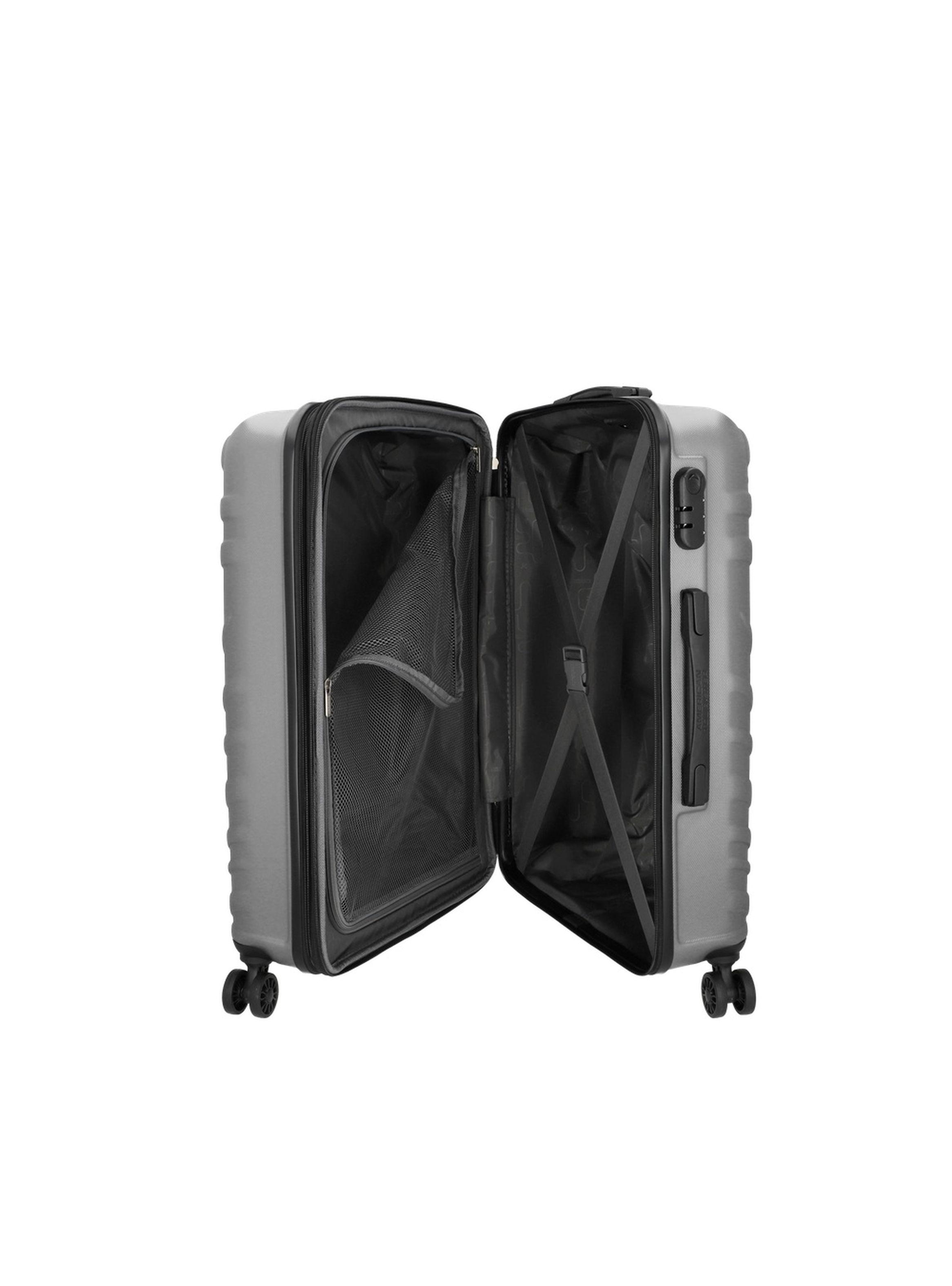 Maleta Mediana American Tourister Tesa 4.0 Plateado-3