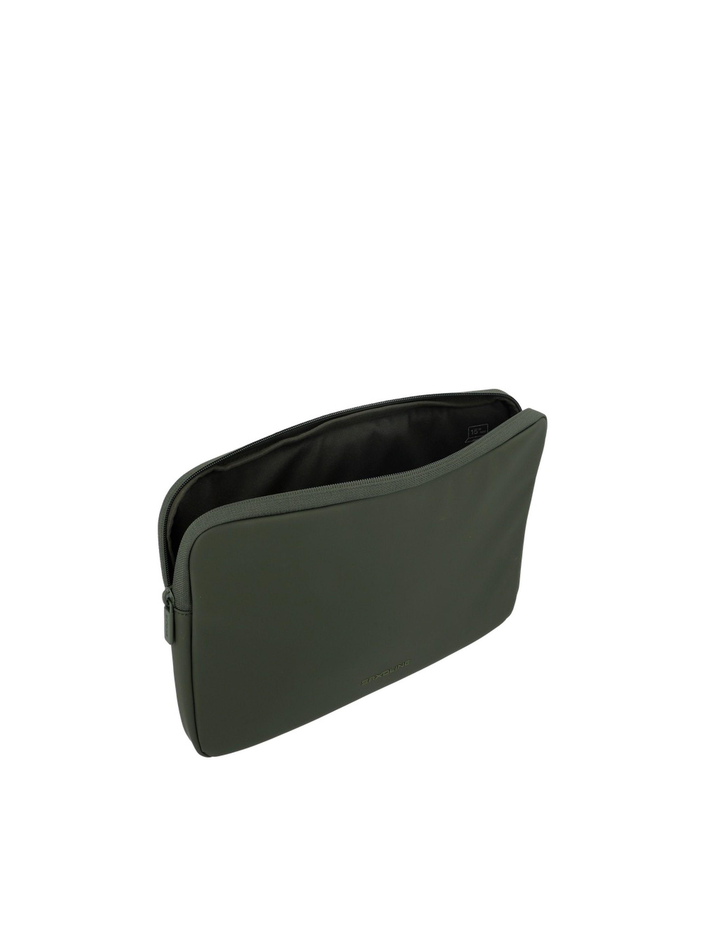 Funda Notebook Saxoline Freeway Verde Oliva 15"-3