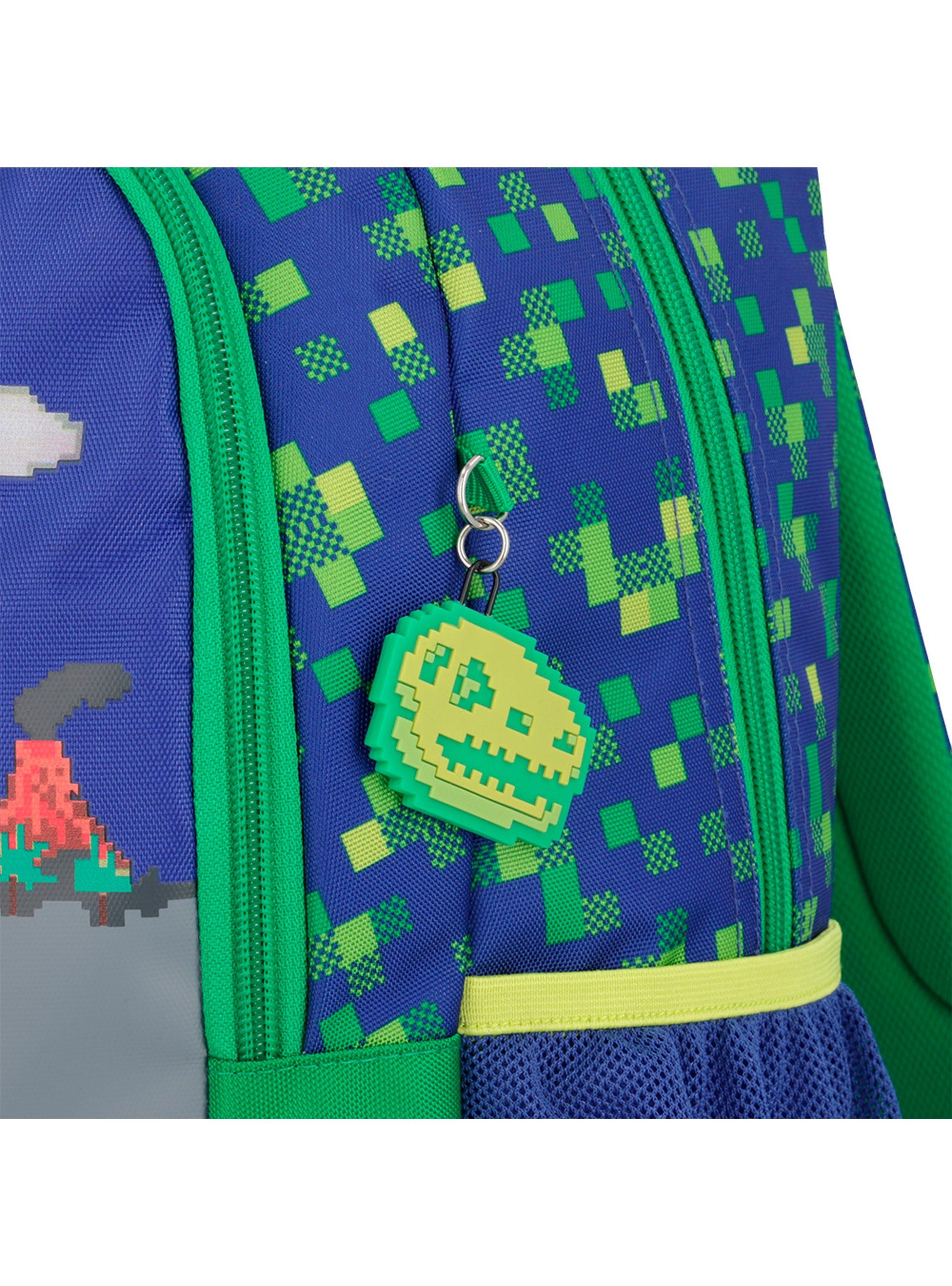 Mochila Xtrem Logan 5XT Dino Azul-6