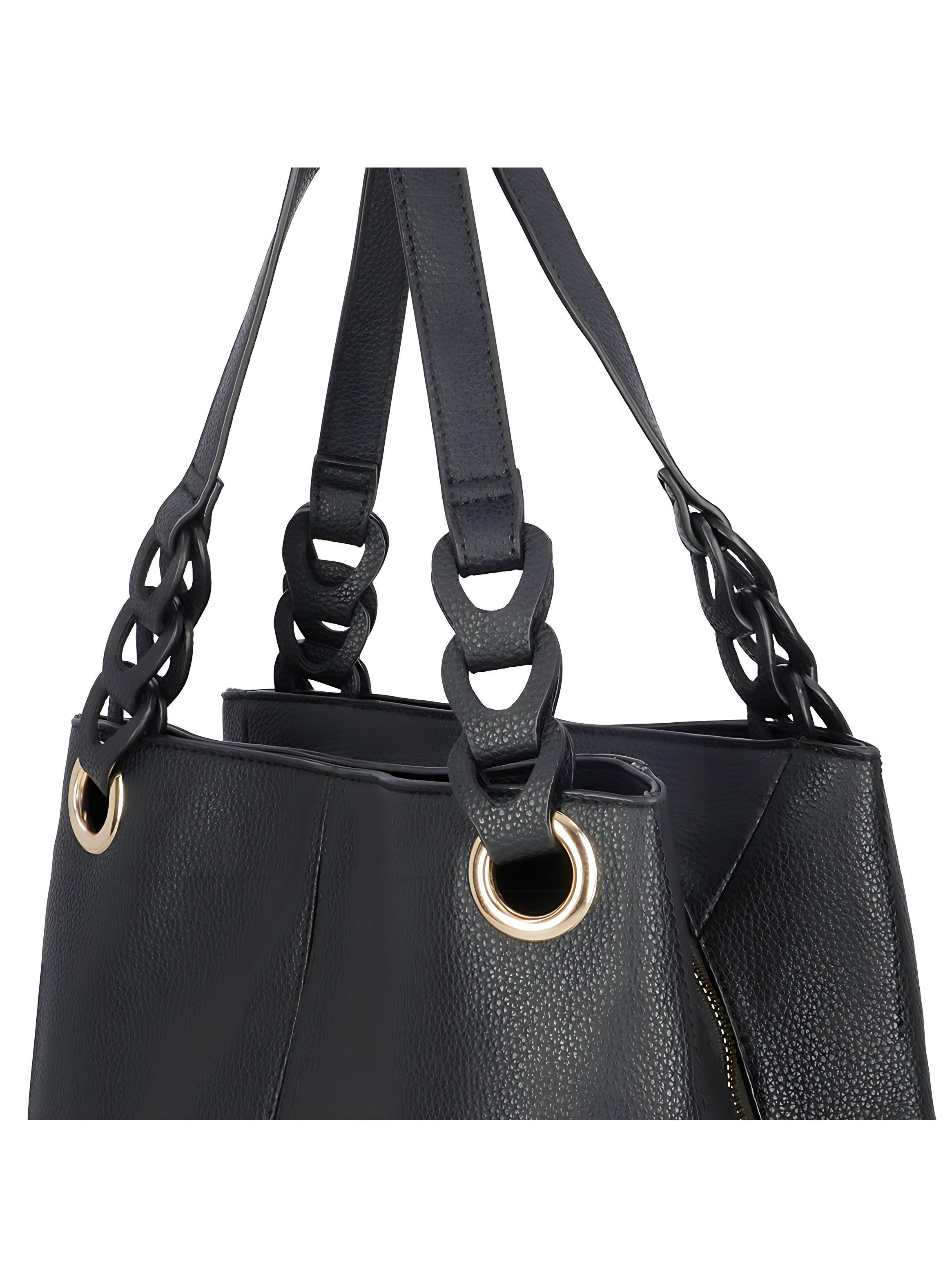 Cartera de hombro Secret Sydney FW24 Negro L-4