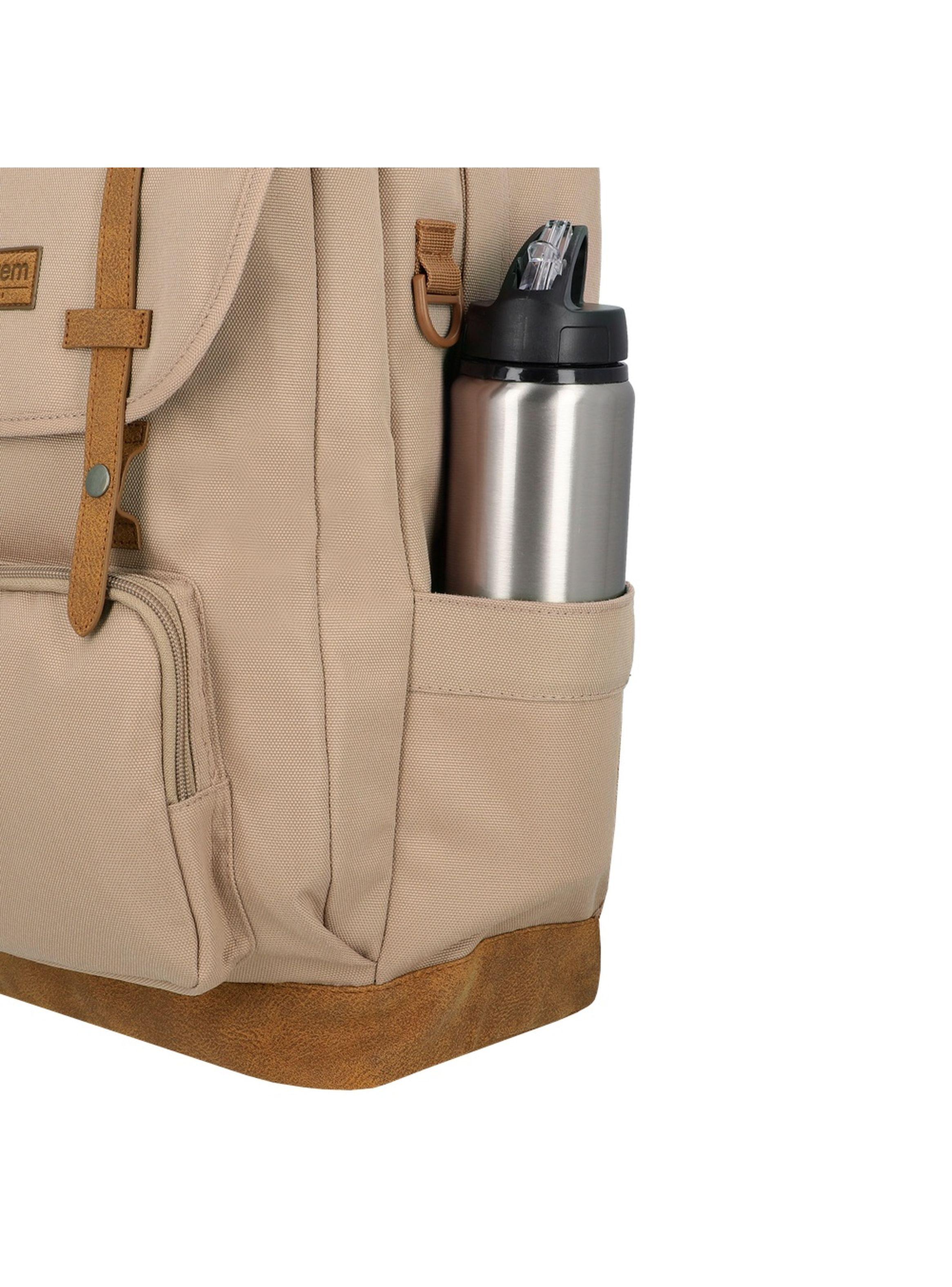 Mochila Notebook Xtrem Straps 2.0 6XT Beige 16"-5