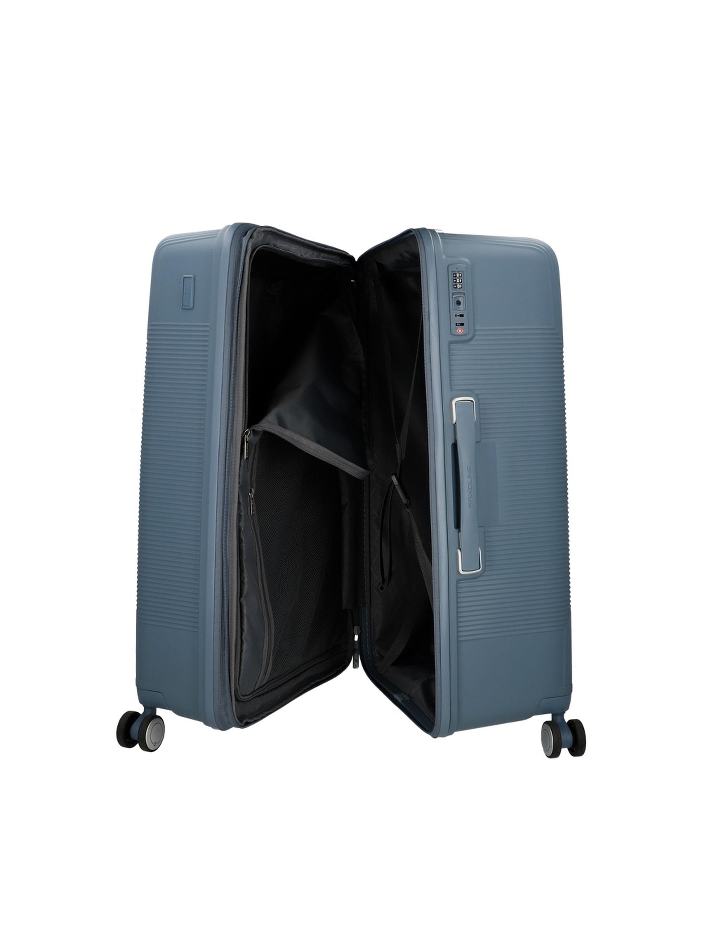 Maleta Grande Saxoline Trunk Azul-3