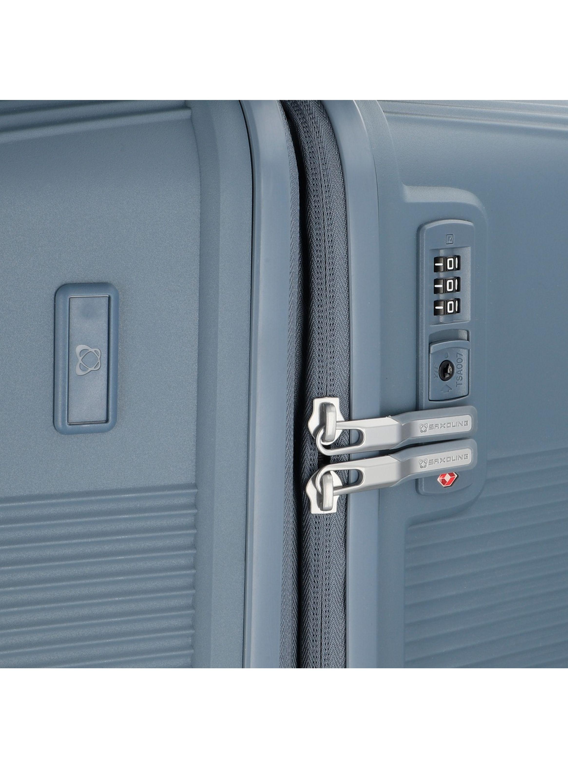 Maleta Grande Saxoline Trunk Azul-9
