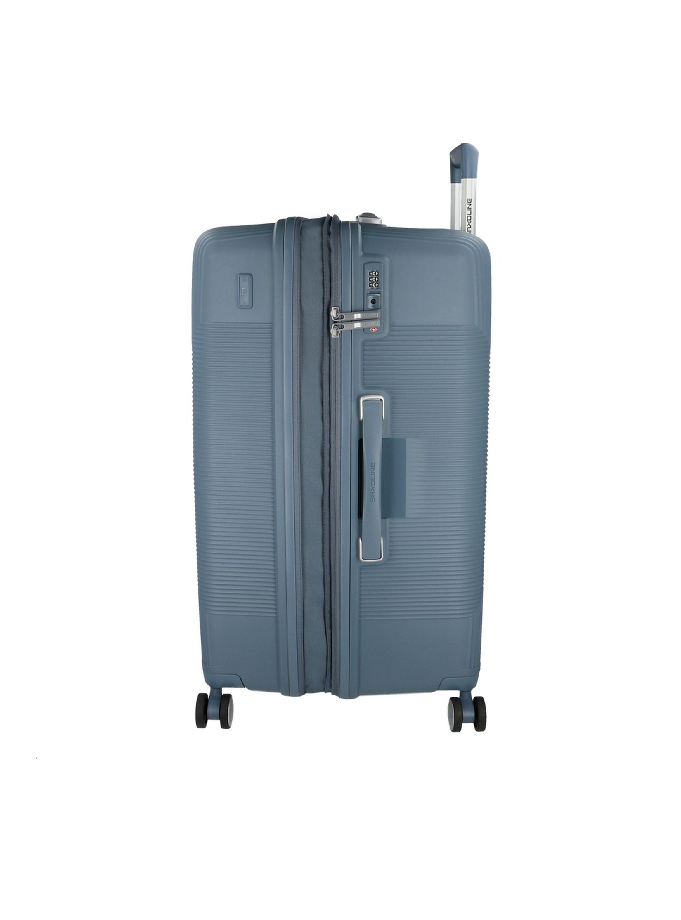Maleta Grande Saxoline Trunk Azul-6
