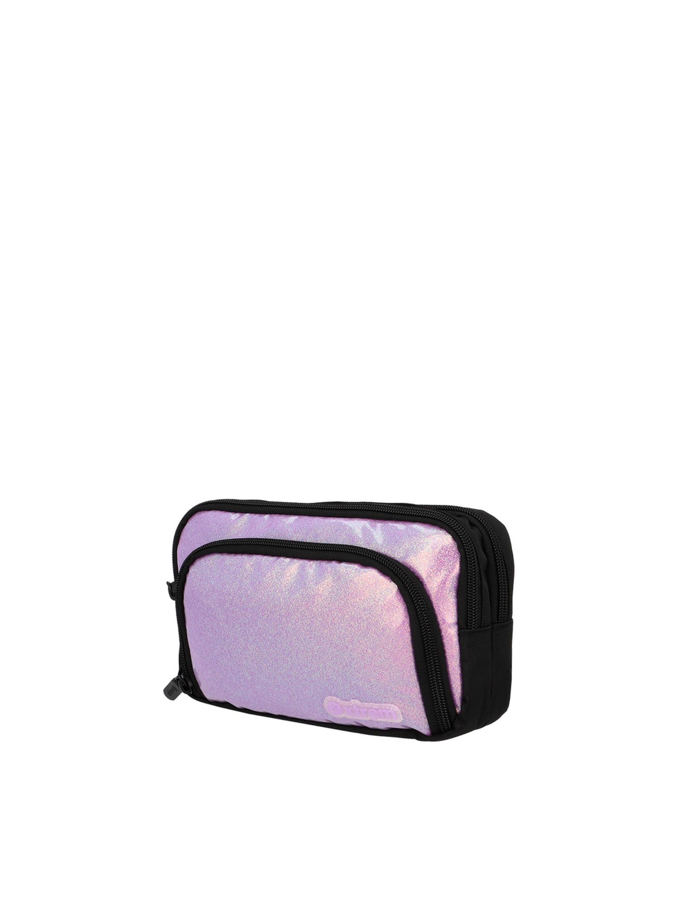 Estuche Xtrem Zip-Art 6XT Negro/Lila-1