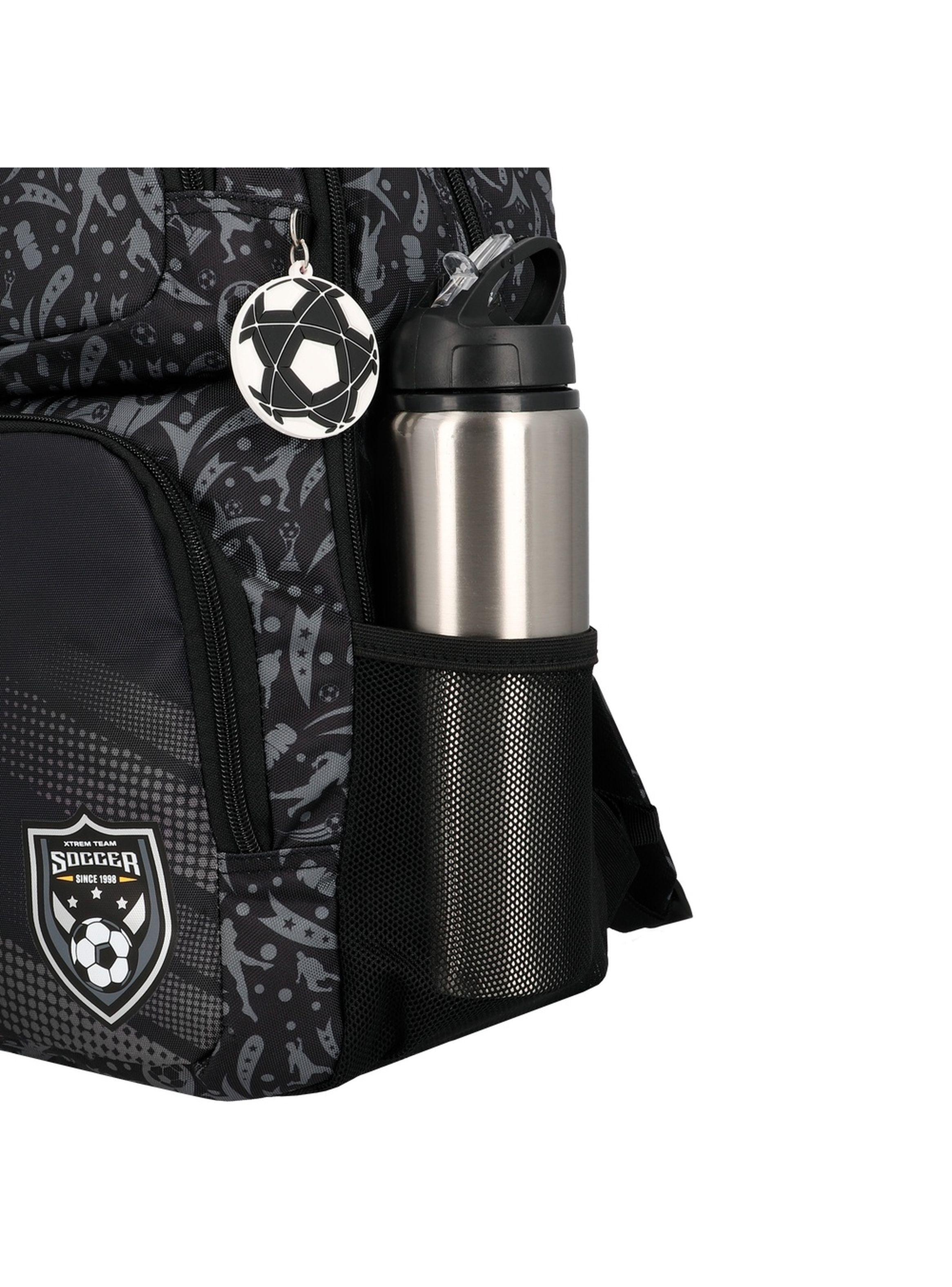 Mochila Xtrem Hopper 2.0 6XT Fútbol Negro/Gris-5