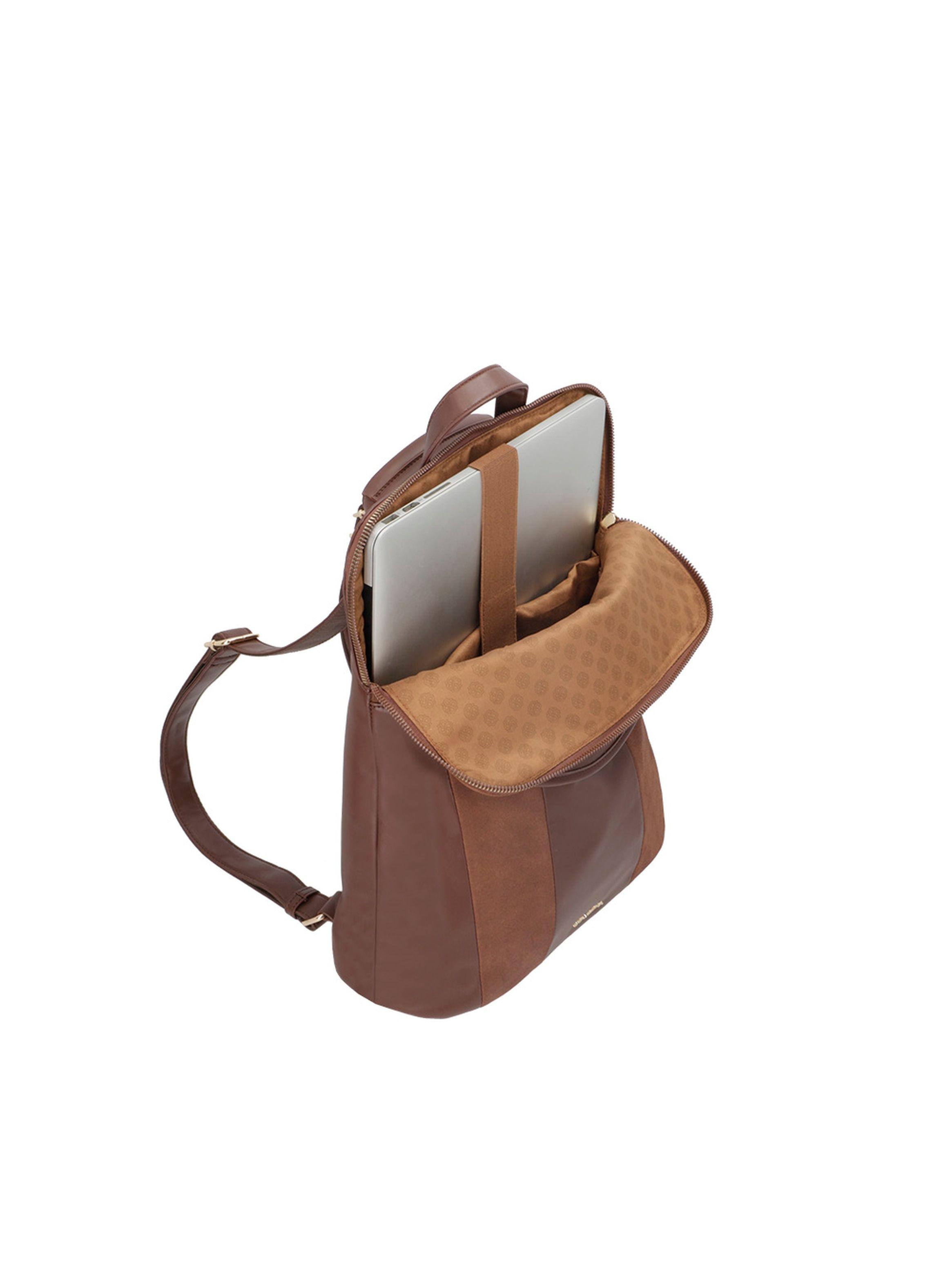 Mochila Notebook Secret Suiza FW24 Café 14"-3