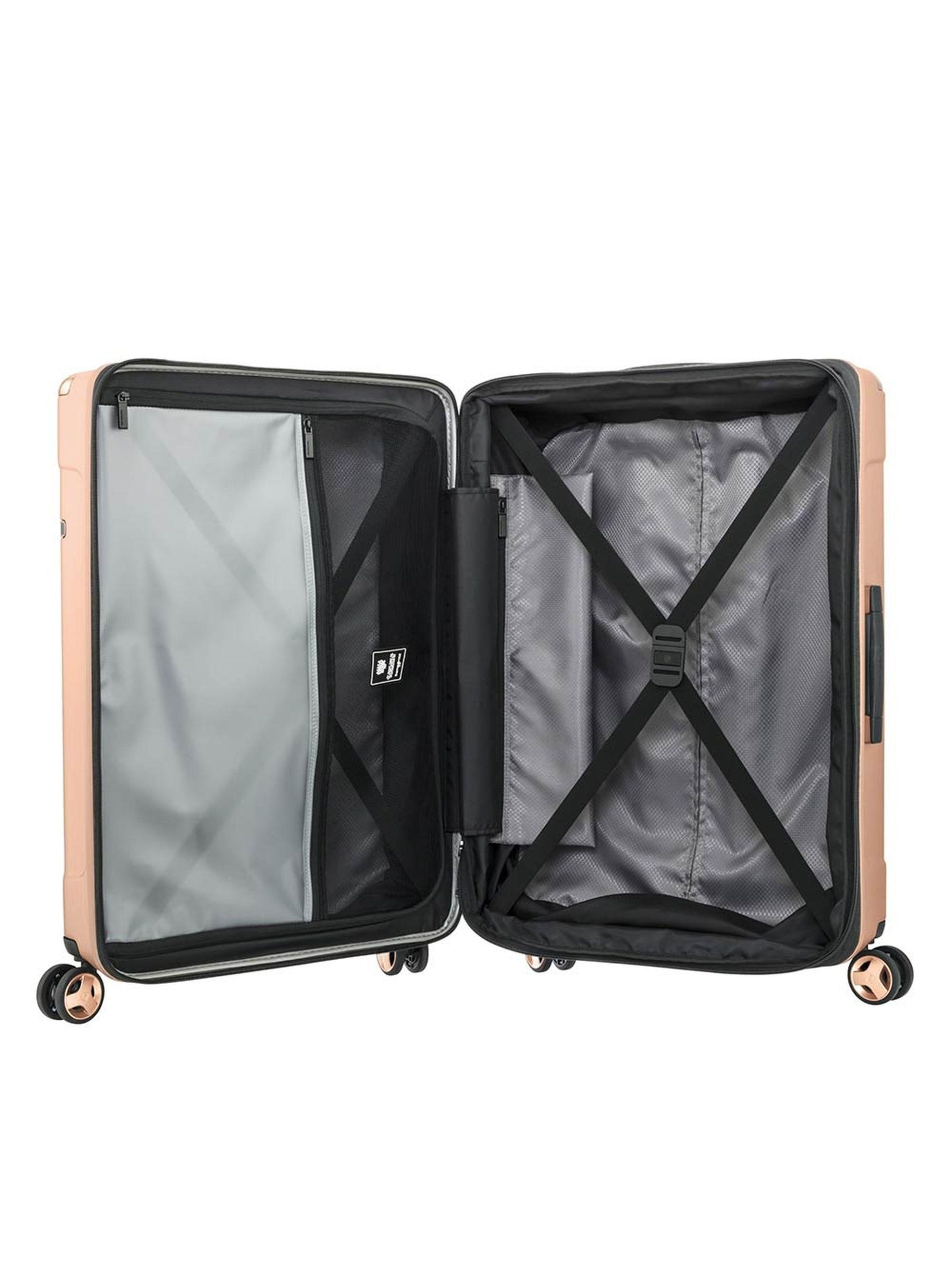 Maleta Grande Samsonite Evoa Rose Gold-3
