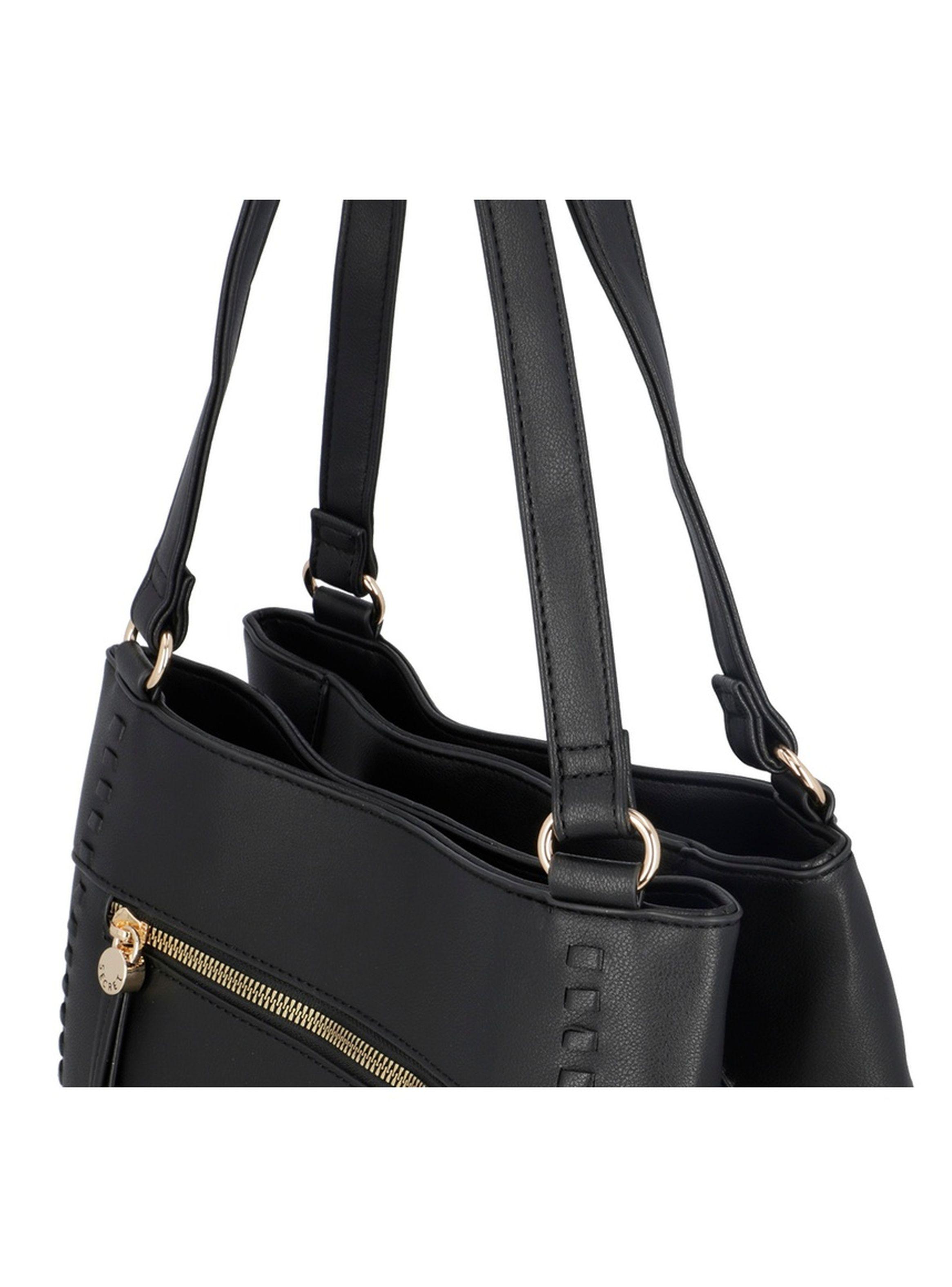 Cartera de Hombro Secret Monaco FW25 L Negro-4