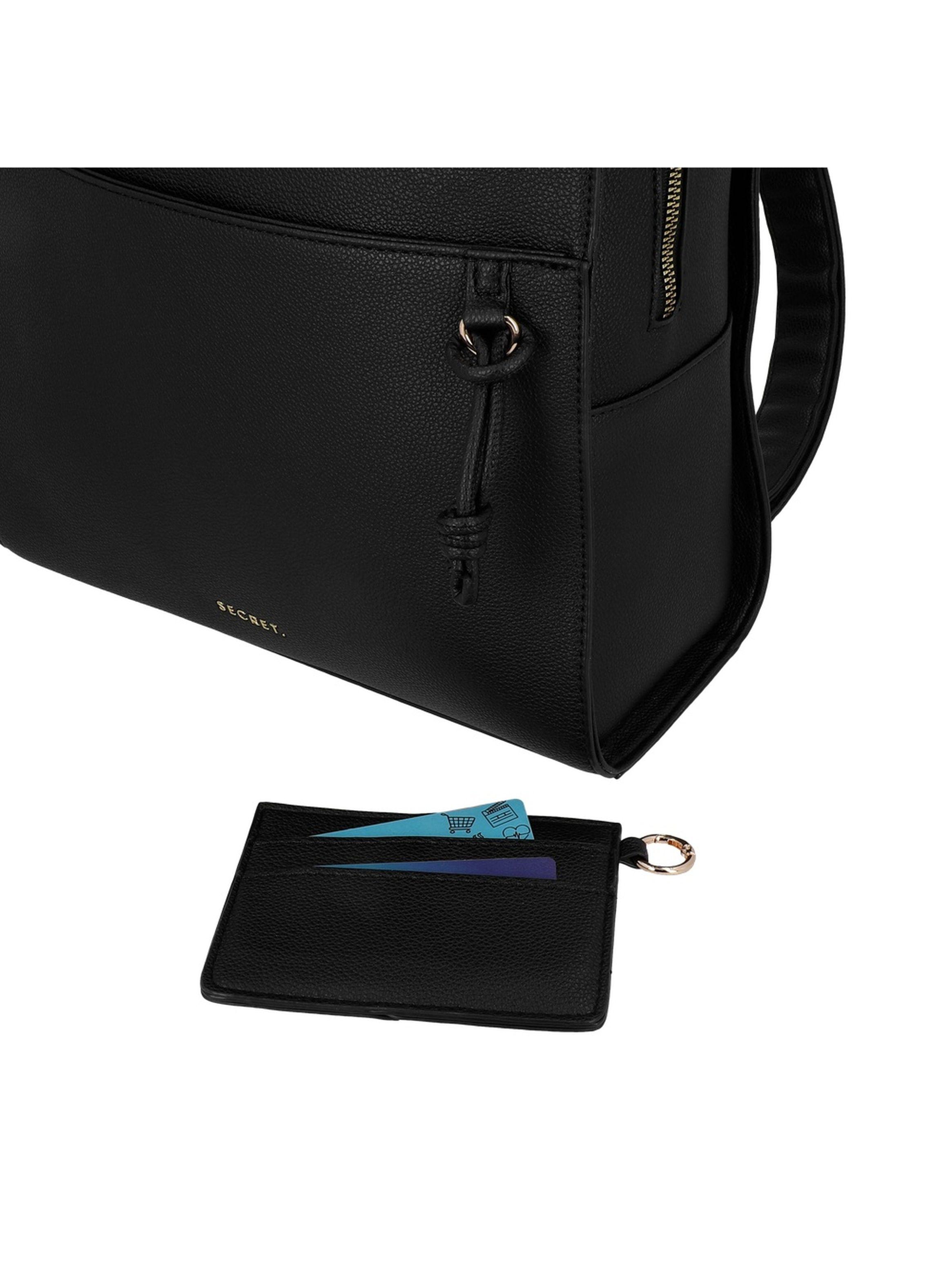 Mochila de Mujer Secret Serbia SC7 Grande Negro-5