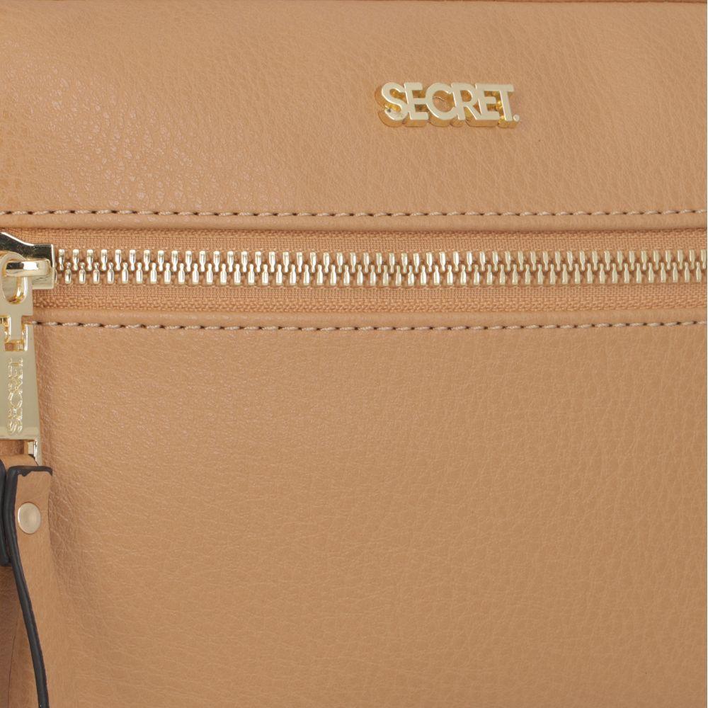 Cartera Indonesia Casual Tostado Secret S-7