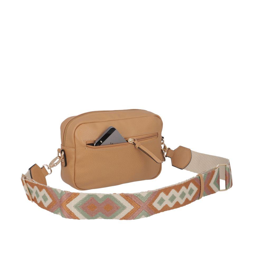 Cartera Indonesia Casual Tostado Secret S-8
