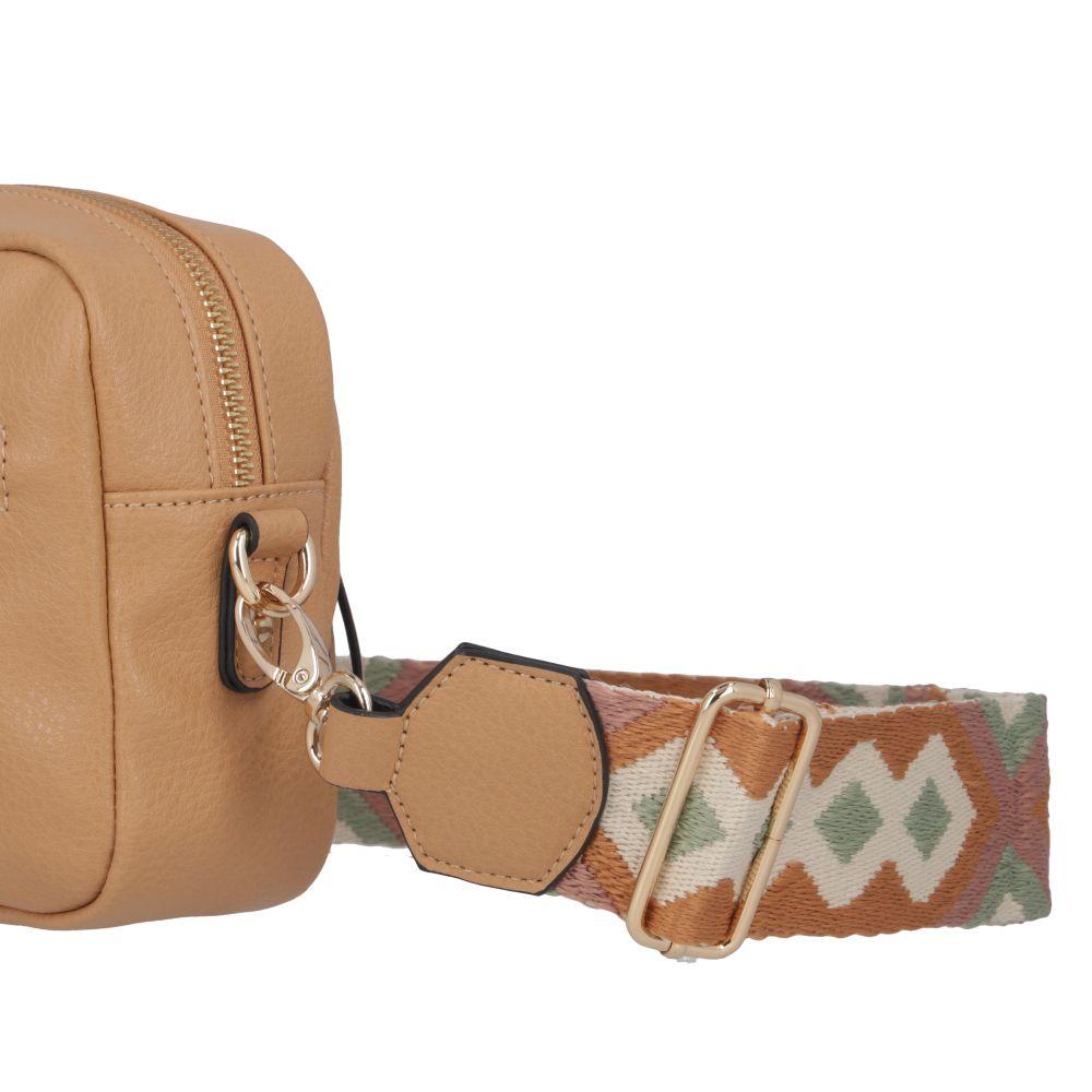 Cartera Indonesia Casual Tostado Secret S-6