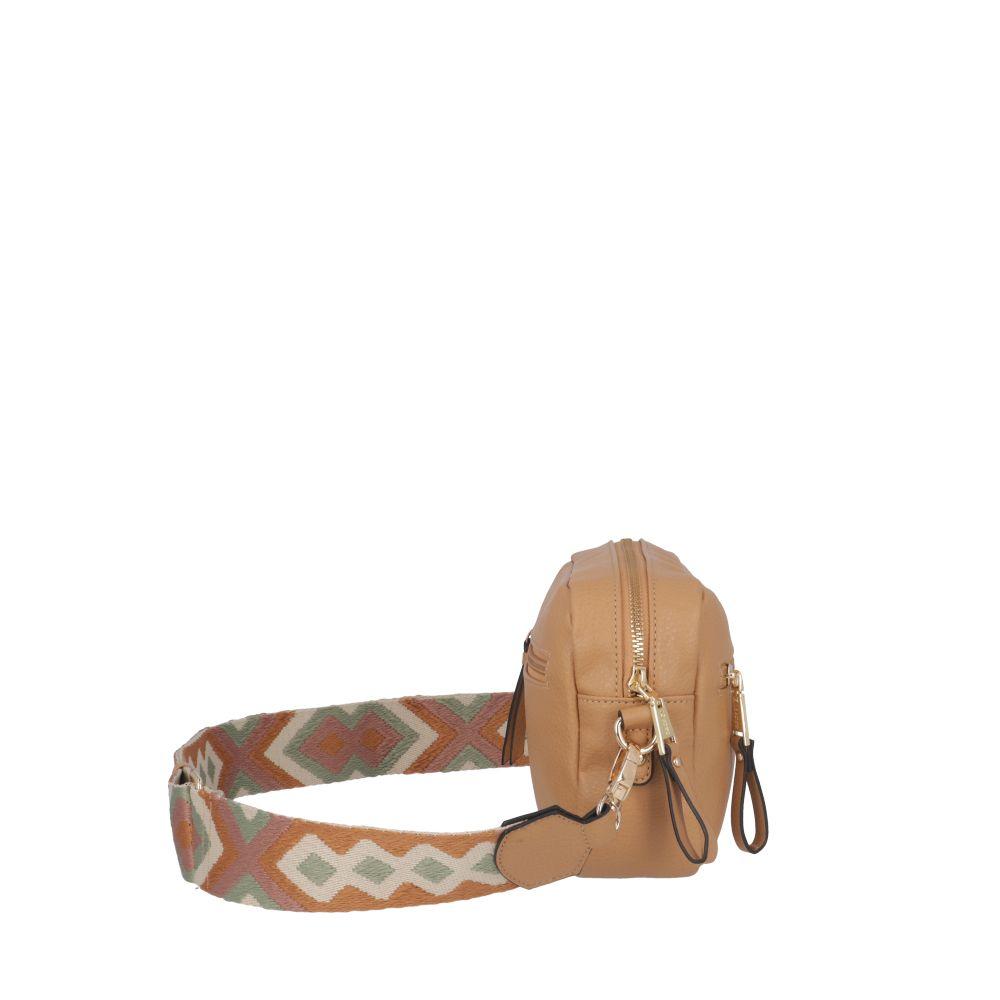 Cartera Indonesia Casual Tostado Secret S-4