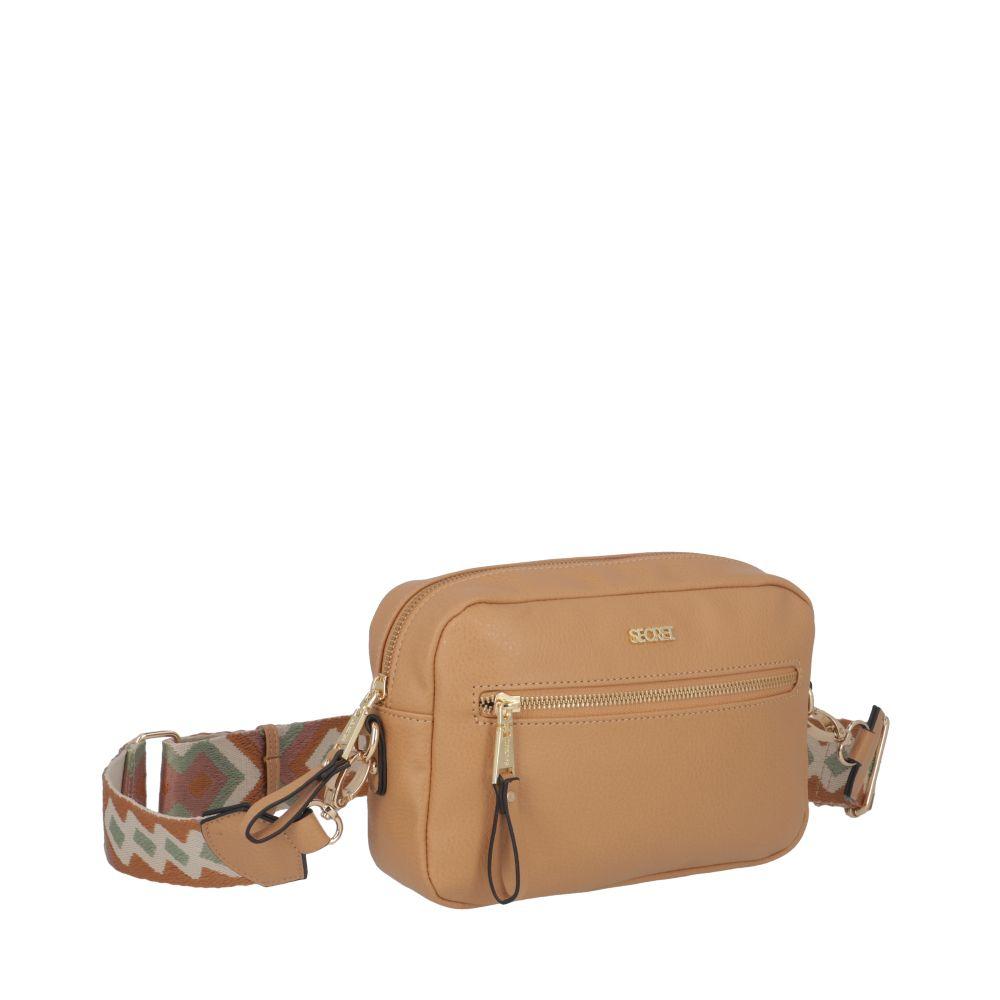 Cartera Indonesia Casual Tostado Secret S-1