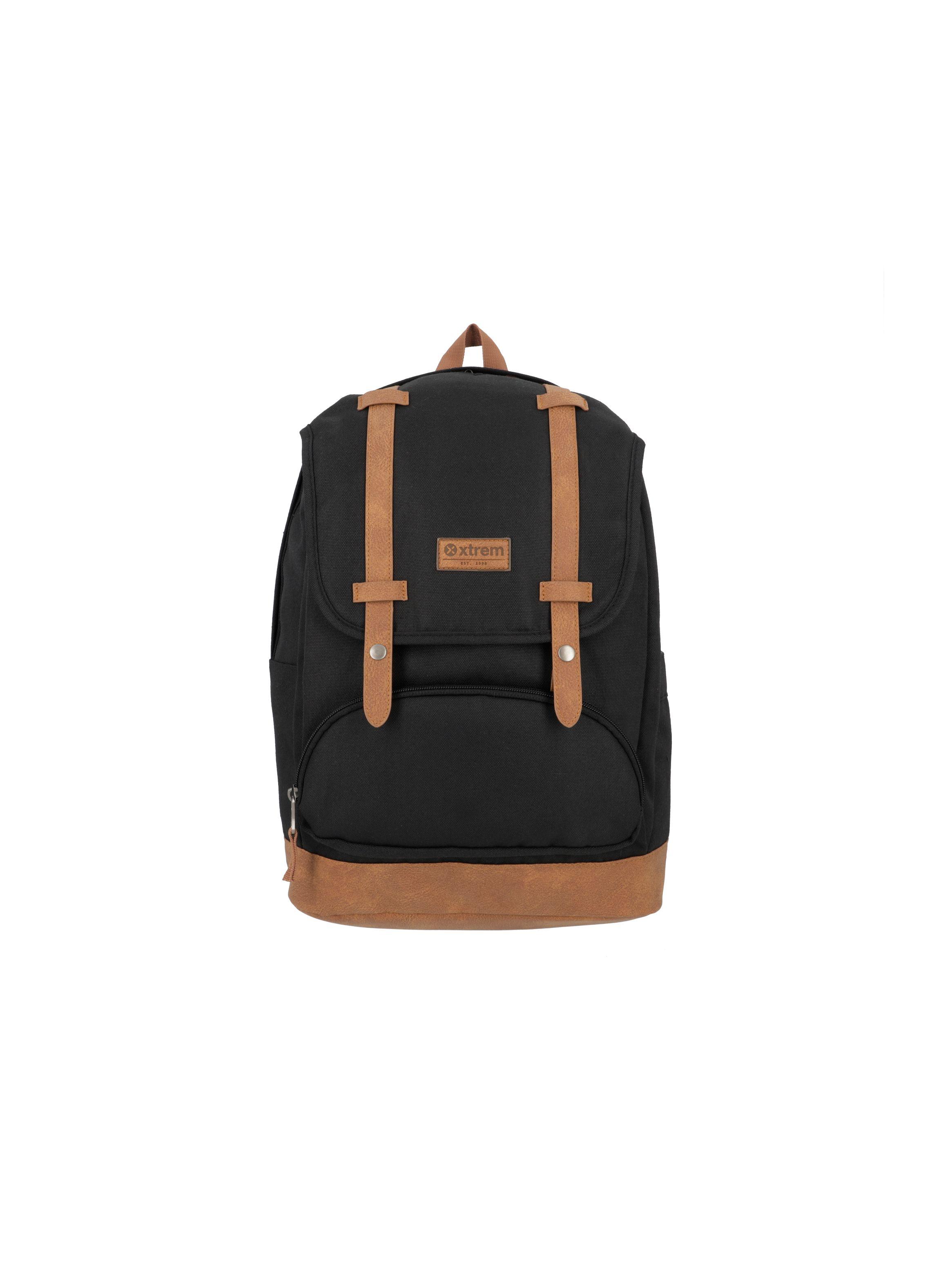 Mochila Notebook Xtrem Straps 4XT Negro 16"-0