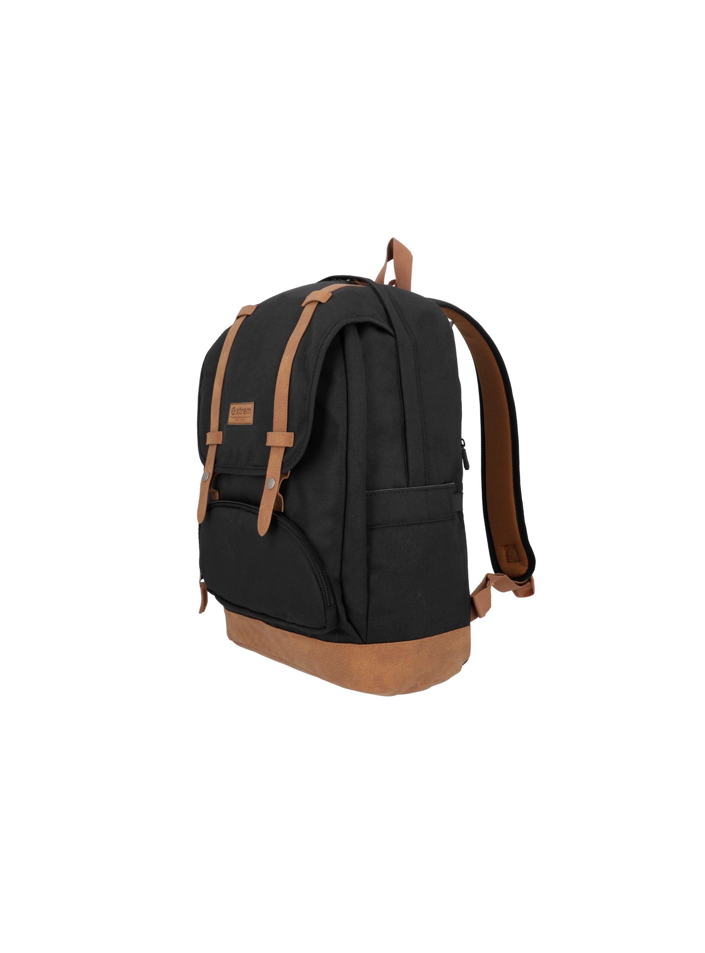 Mochila Notebook Xtrem Straps 4XT Negro 16"-1
