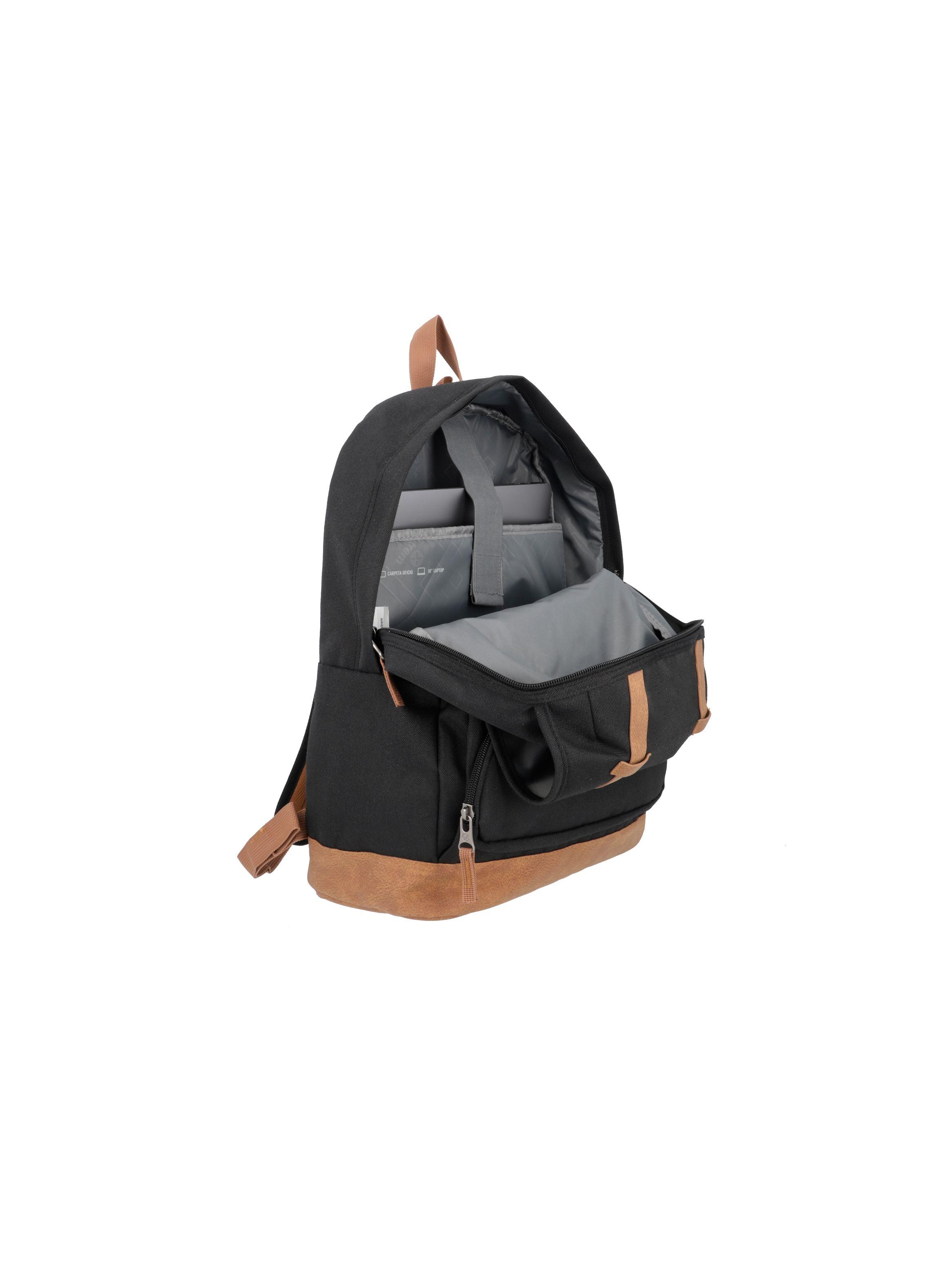 Mochila Notebook Xtrem Straps 4XT Negro 16"-3