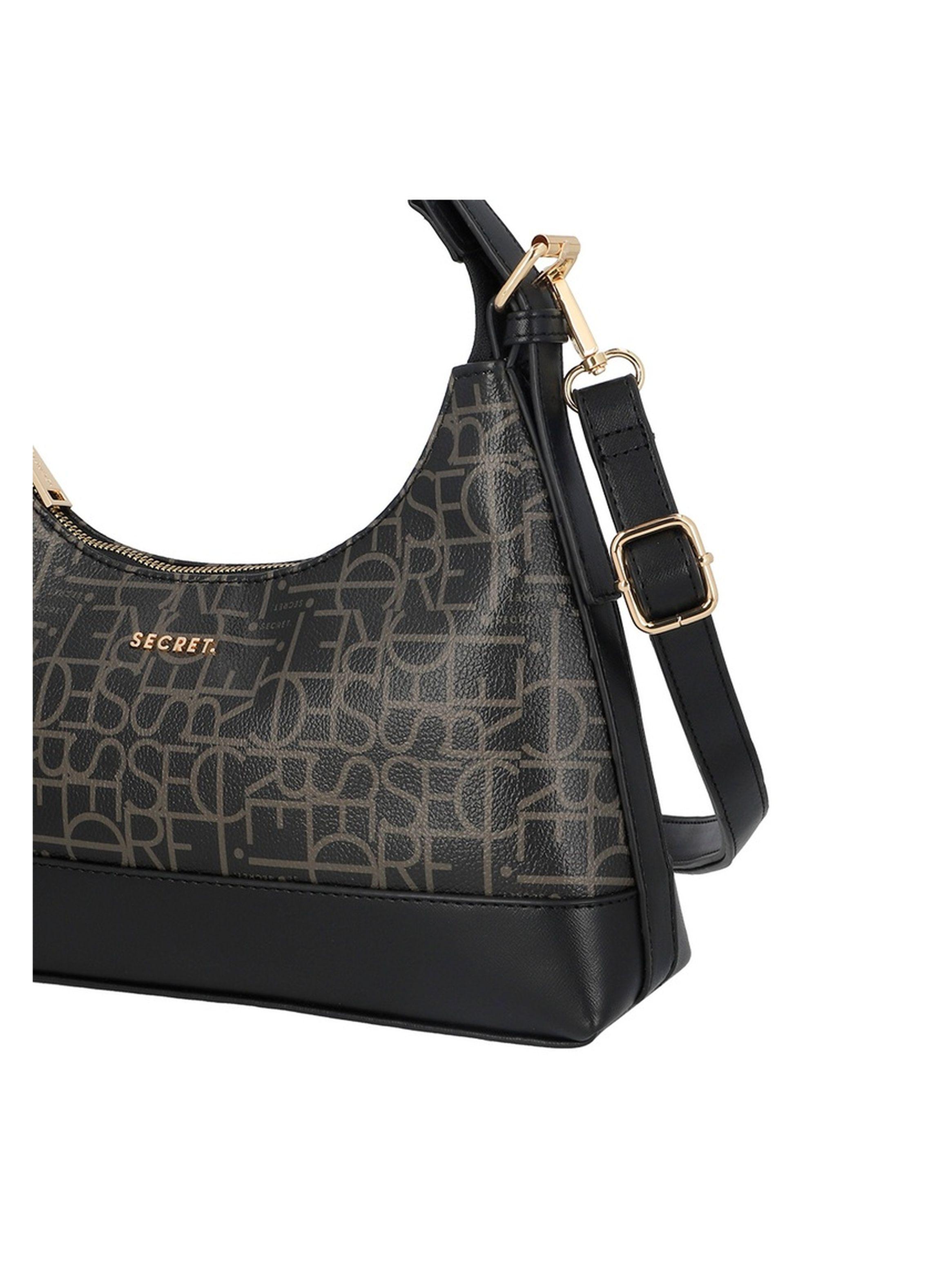 Bandolera Secret Nomega FW25 S Negro-4