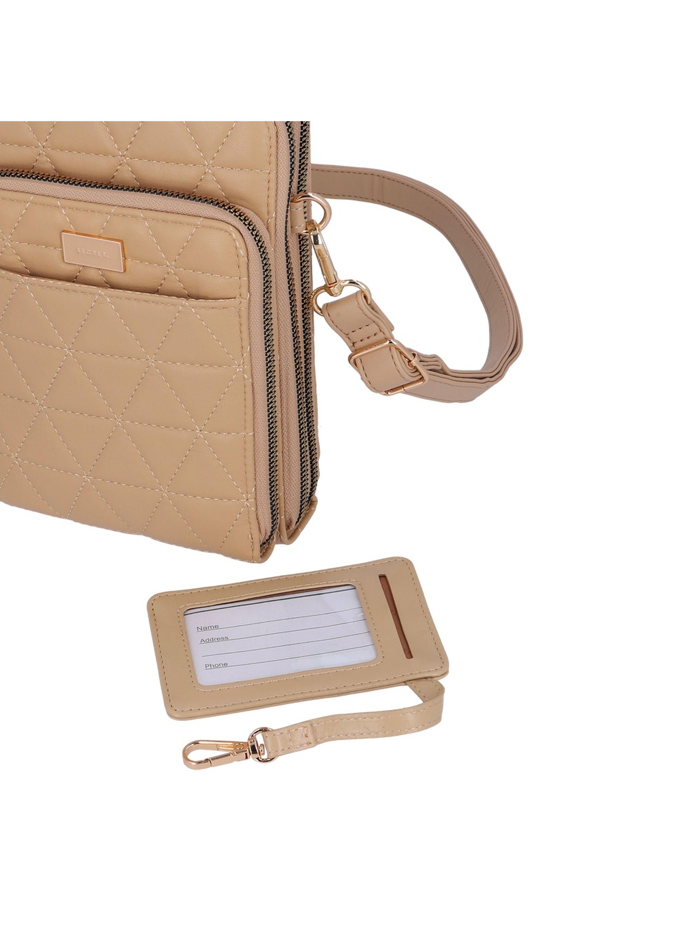 Portacelular Secret Catania ST6 XL Beige-5