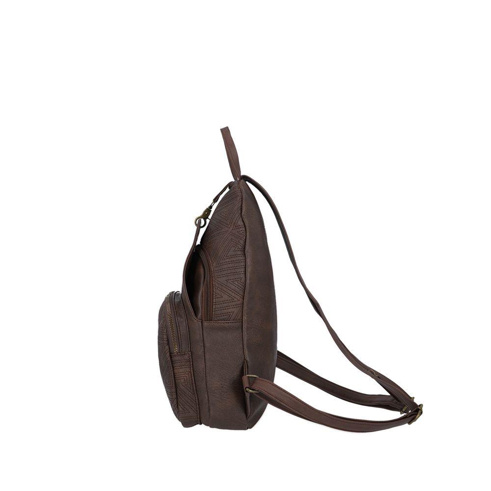 Mochila Mujer Croacia Café Secret-5