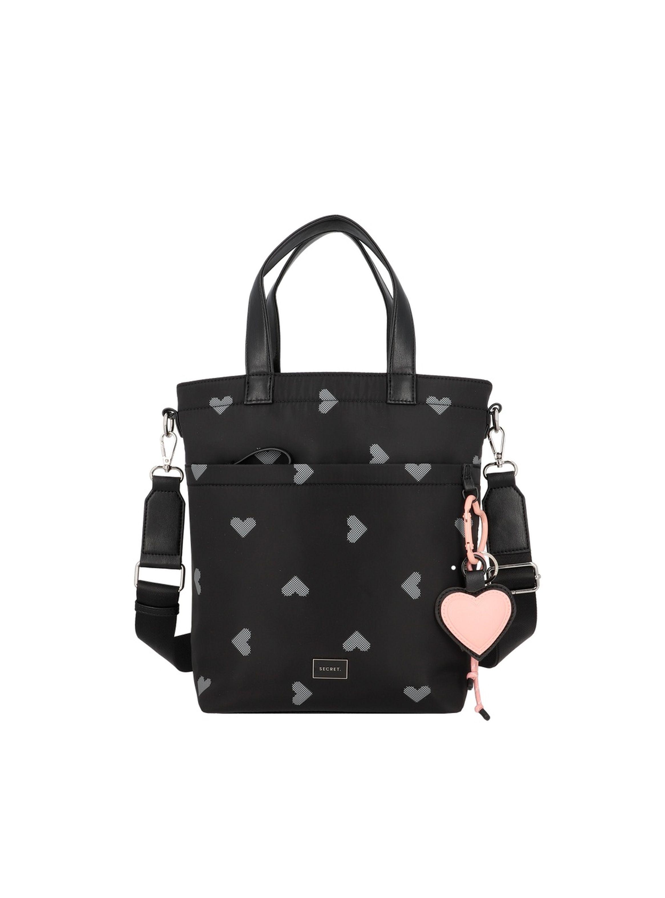 Cartera Tote Secret Love ST6 M Negro-0