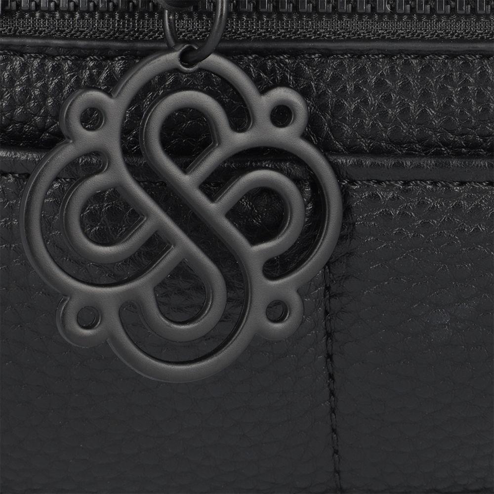 Cartera Mujer Malaga Negra Secret-7