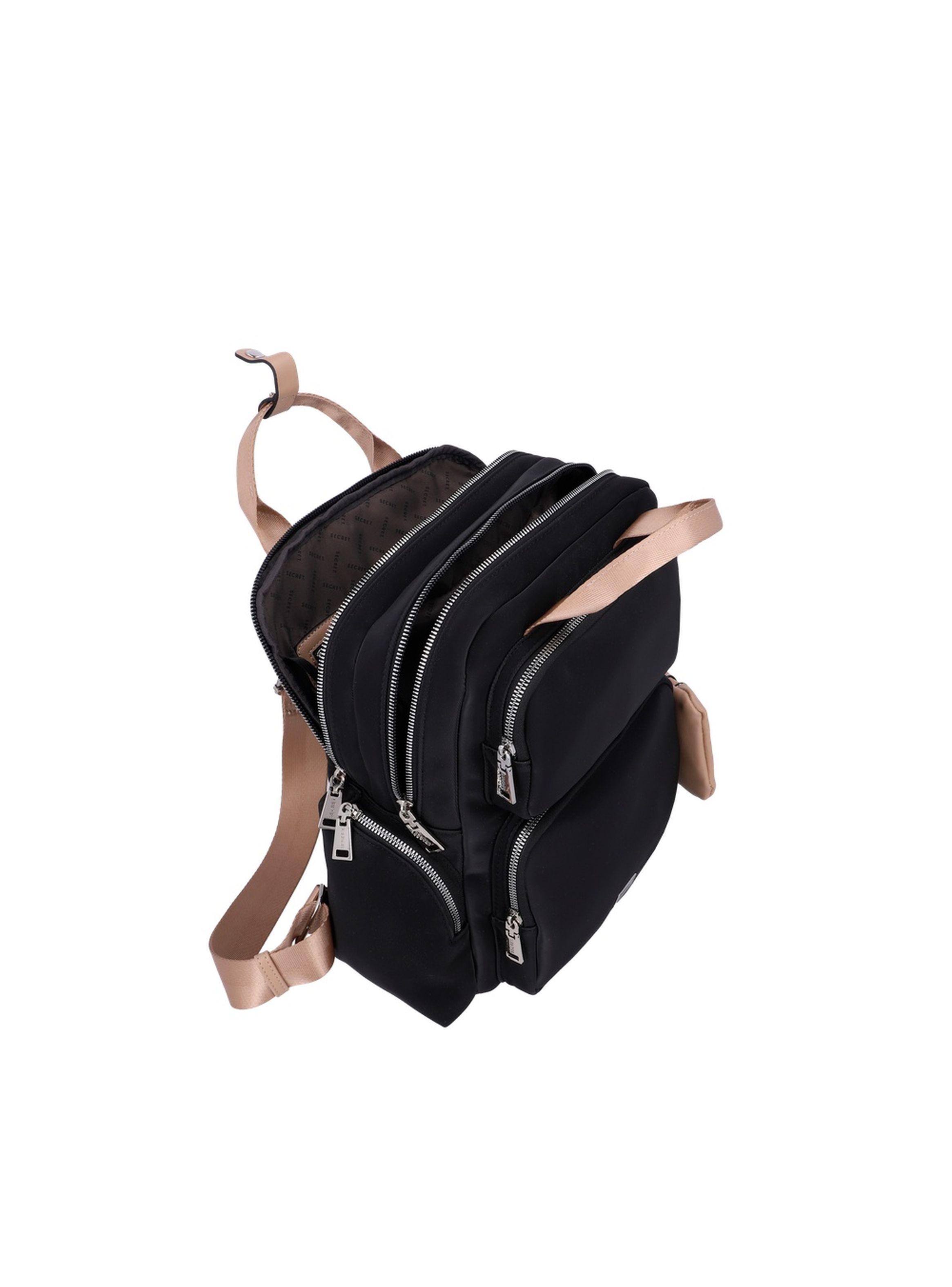 Mochila Secret Orlando ST6 M Negro-3