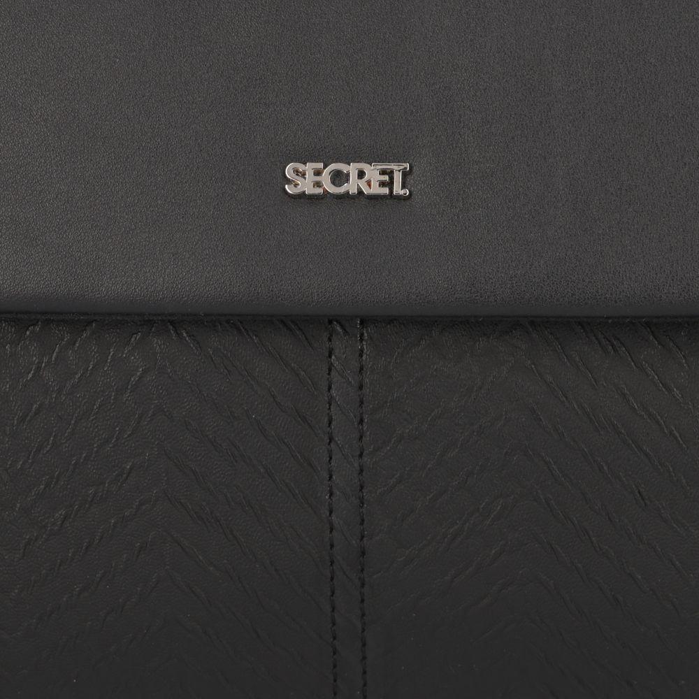Cartera Positano Casual Negro Secret M-14