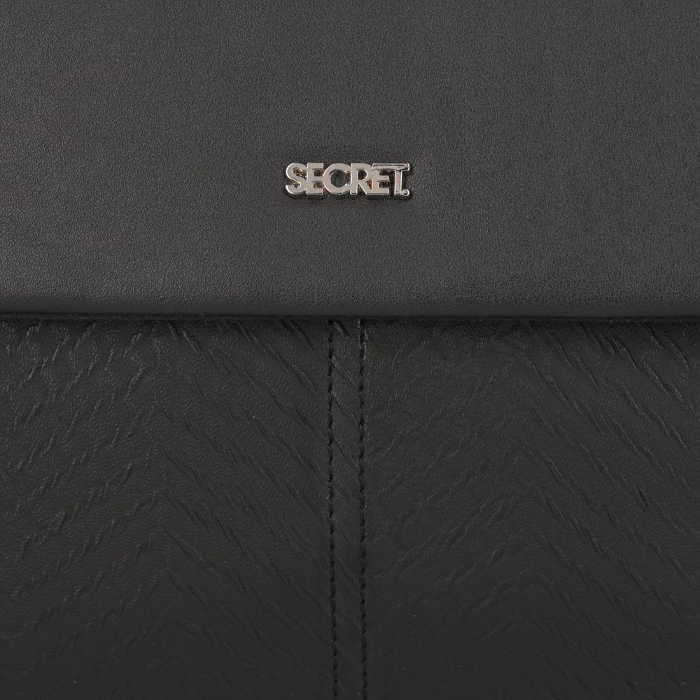 Cartera Positano Casual Negro Secret M-15