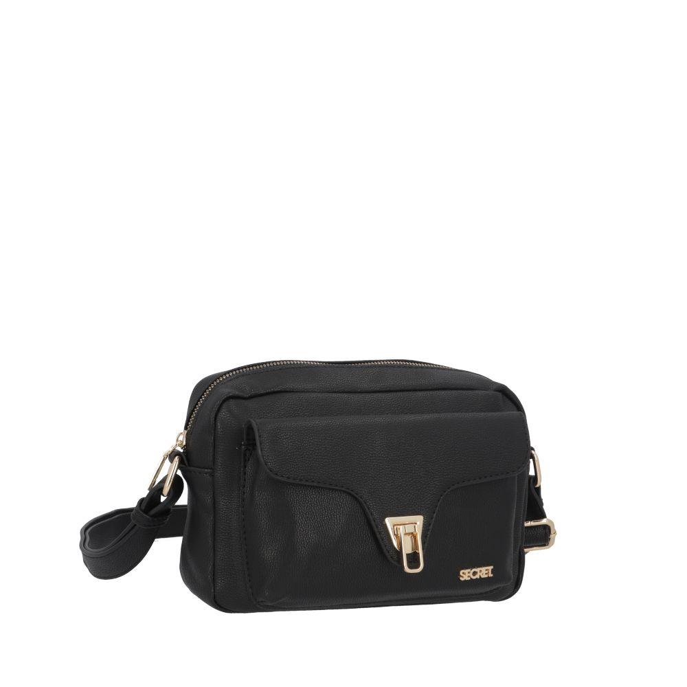 Cartera Andalucia Casual Negro Secret S-1