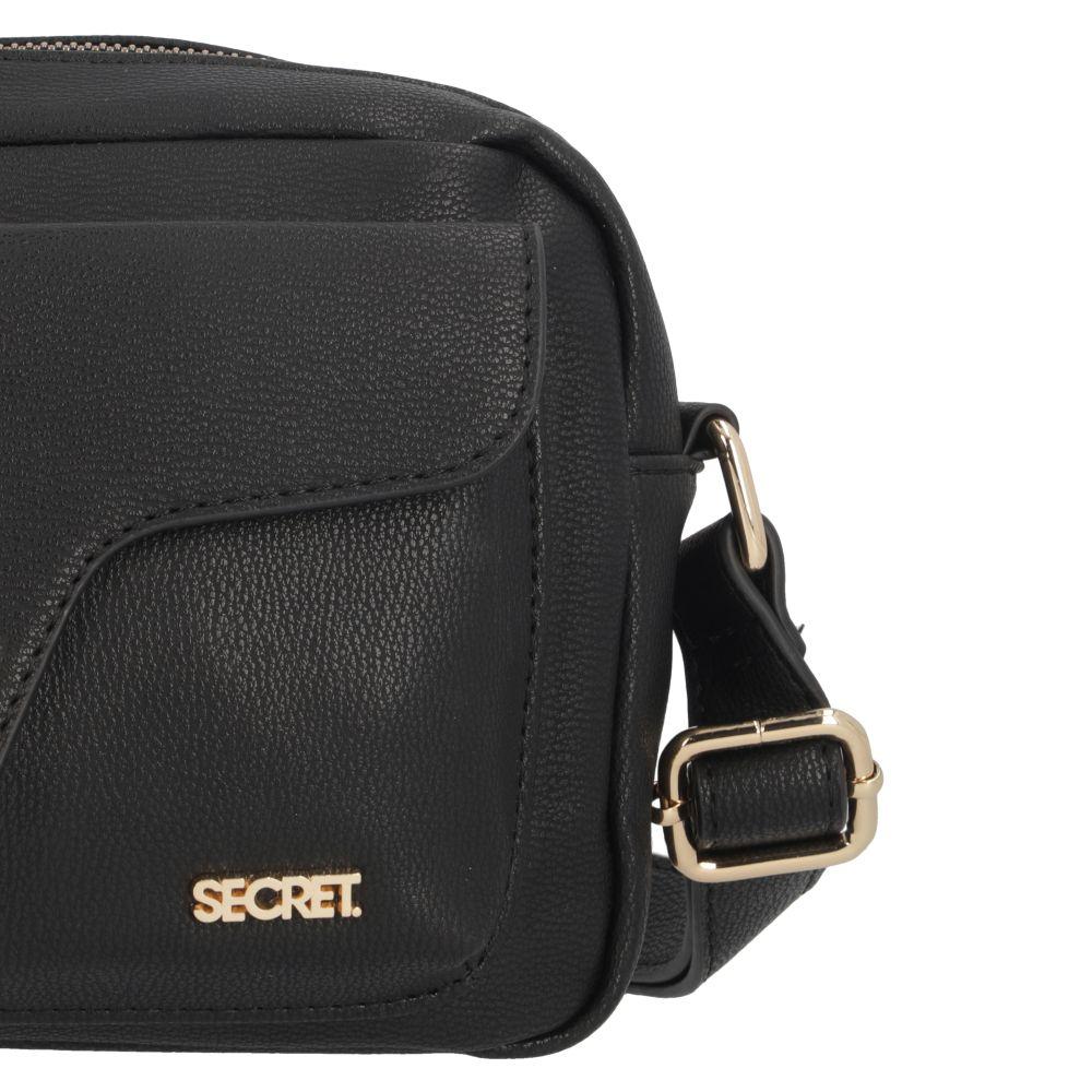 Cartera Andalucia Casual Negro Secret S-6
